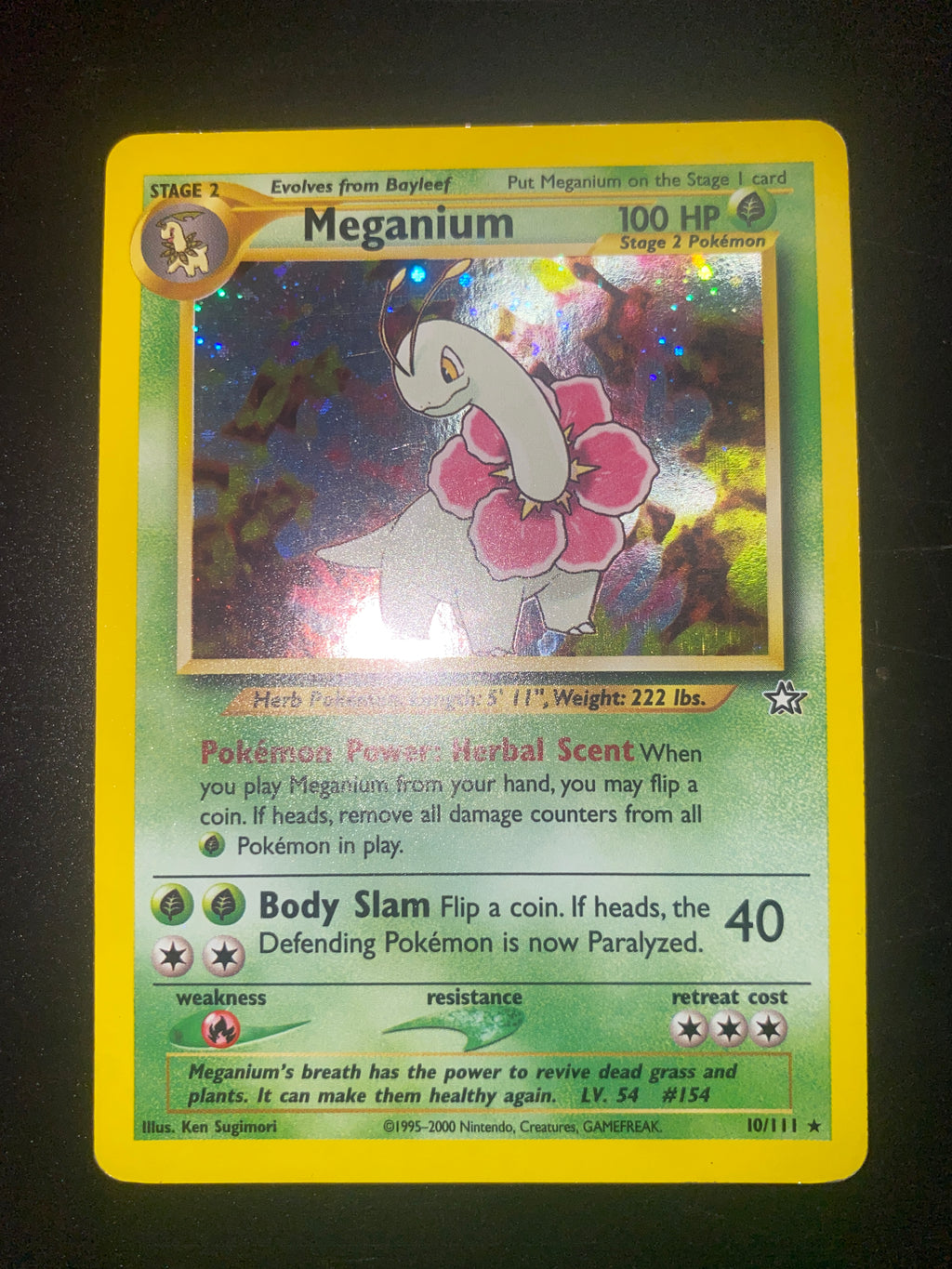 Meganium Neo Genesis ENG EX+
