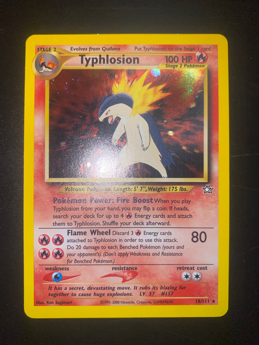 Typhlosion Neo Genesis 18/111 ENG EX