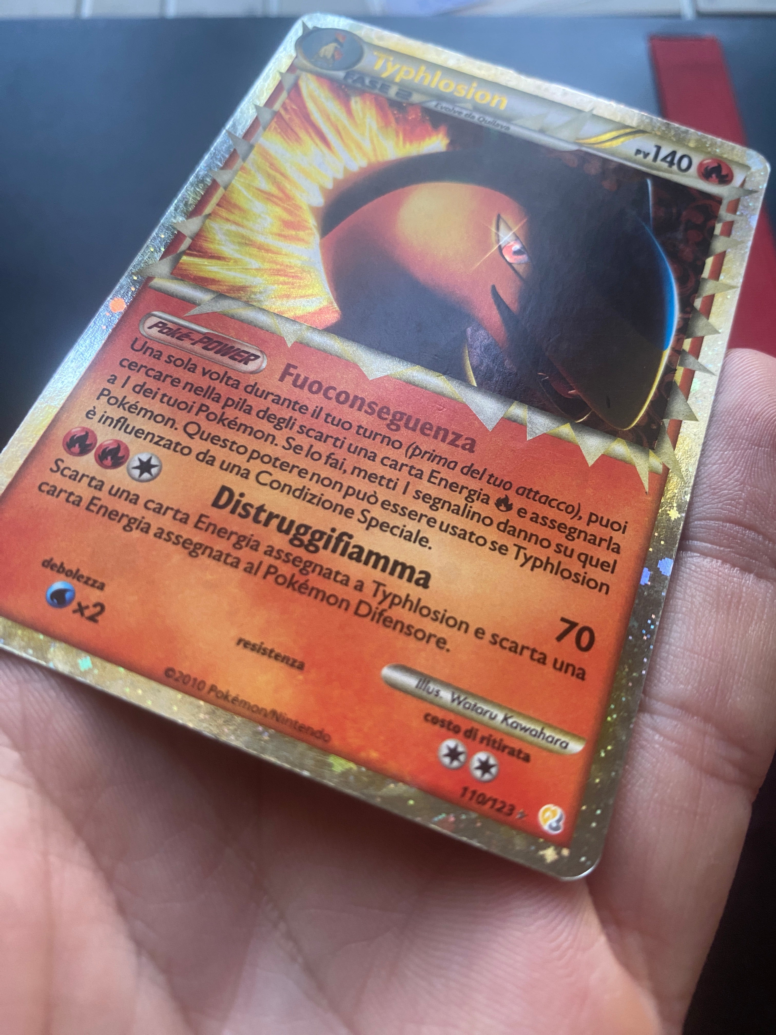 Typhlosion Prime 119/123 ITA EX+ HeartGold SoulSilver