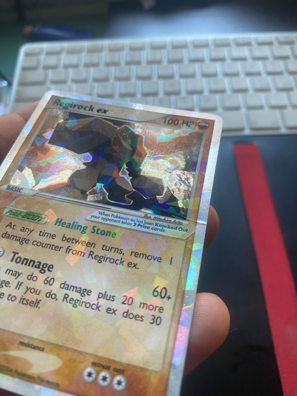 Regirock EX ENG 98/101 GOOD+ (Grinza Frontale)
