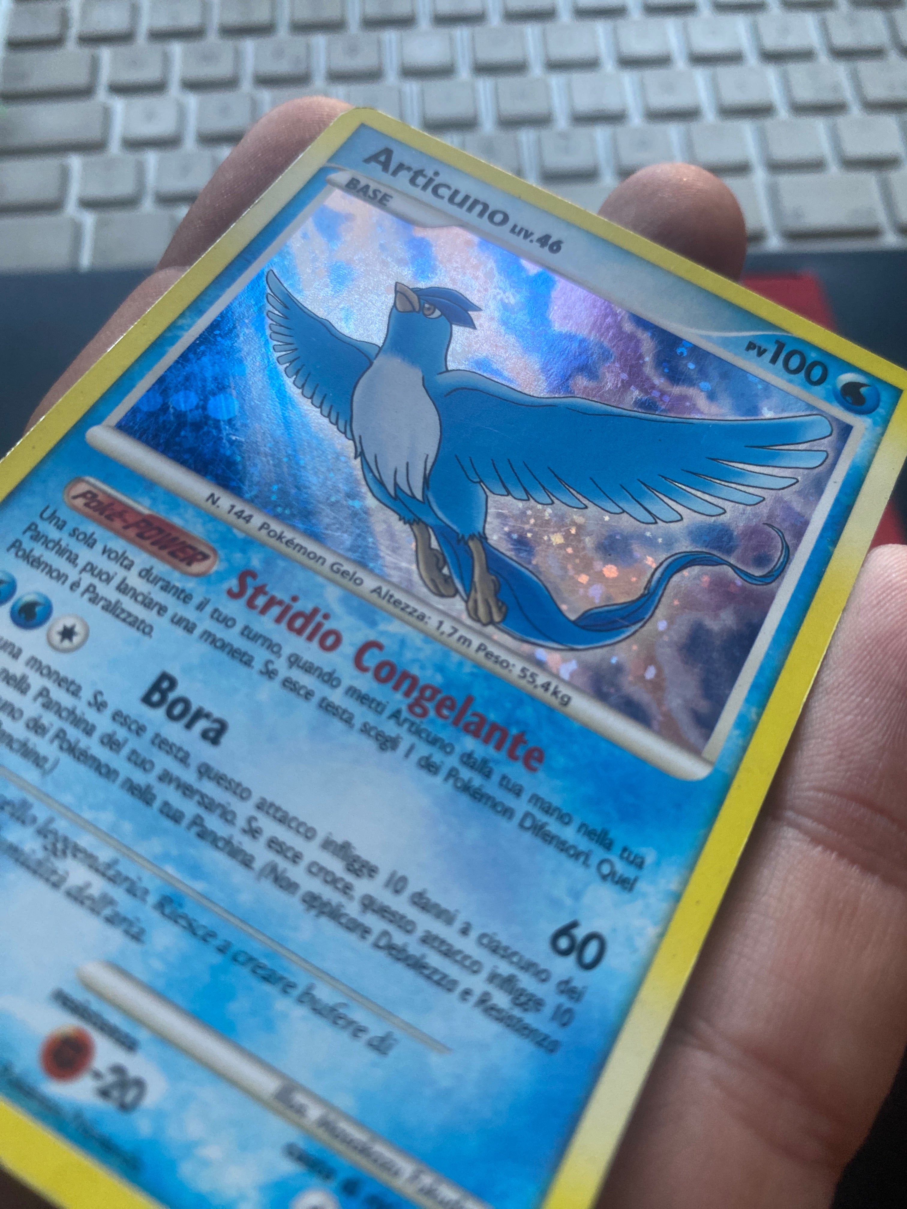 Articuno Lv.46 Holo ITA EX+ Set Base