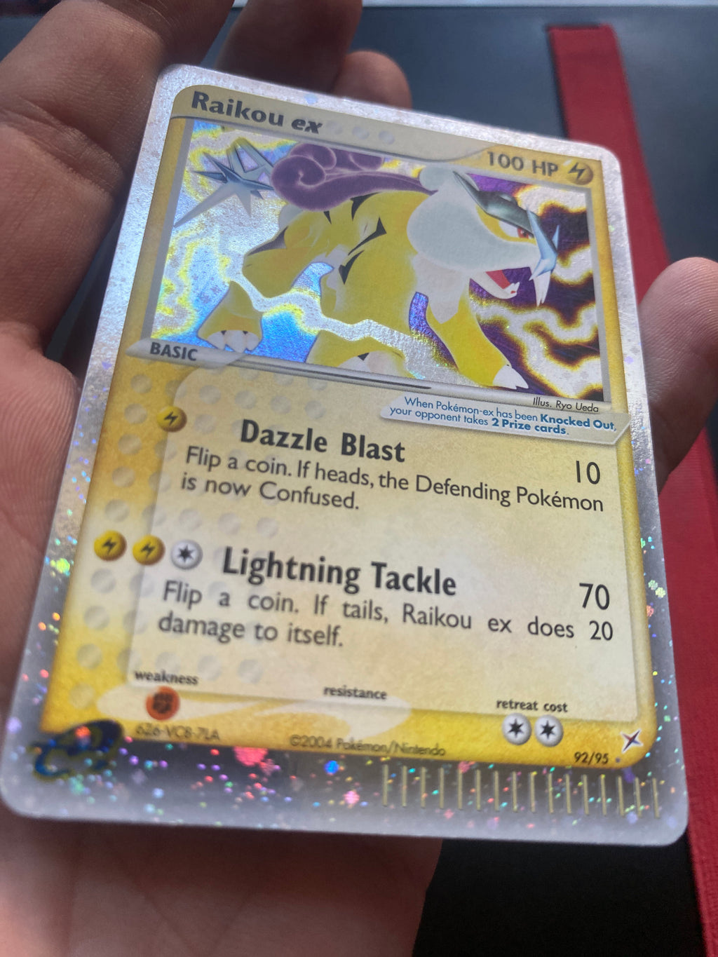 Raikou EX ENG 92/95 GOOD+ Legend Maker