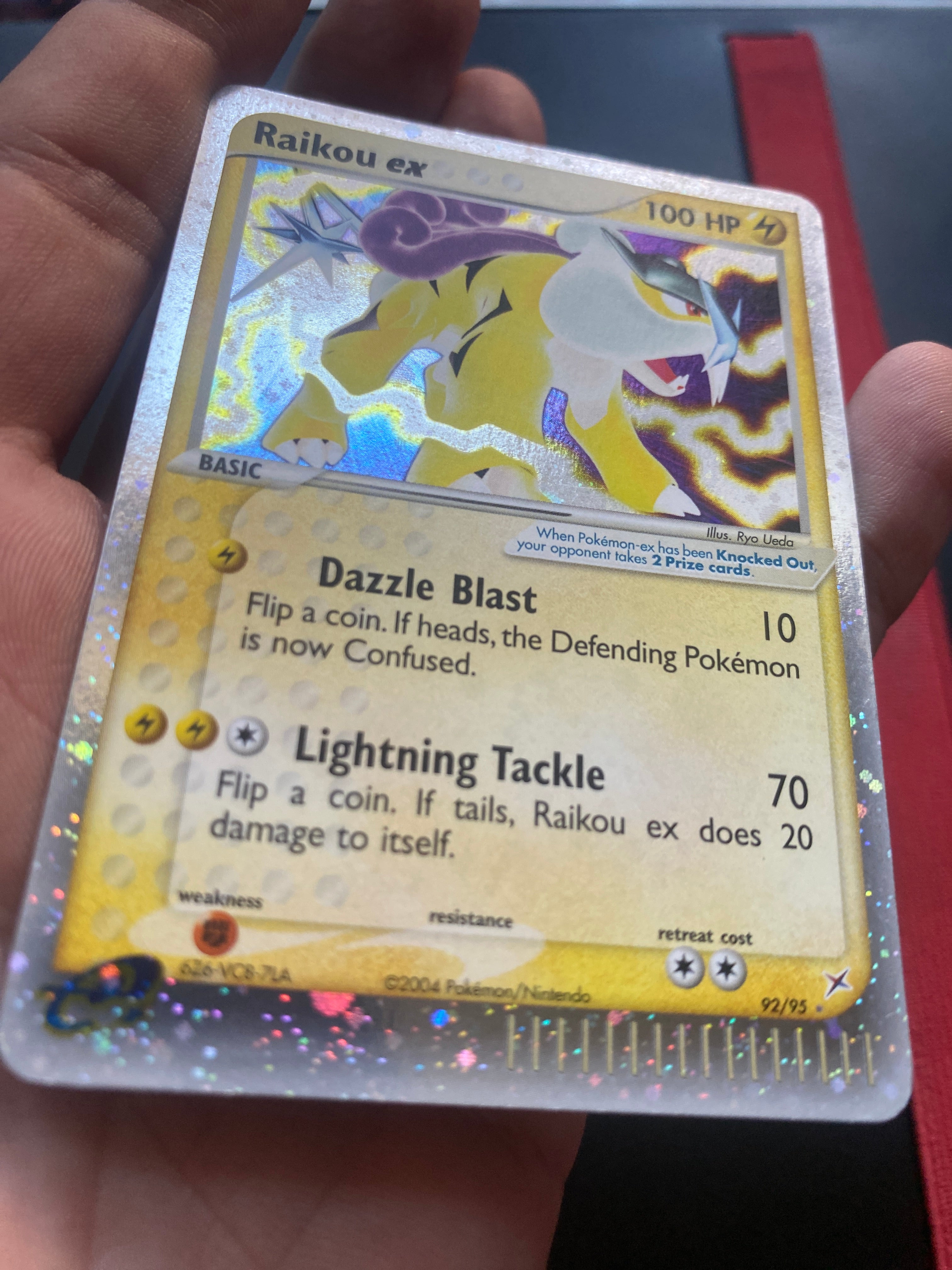 Raikou EX ENG 92/95 GOOD+ Legend Maker