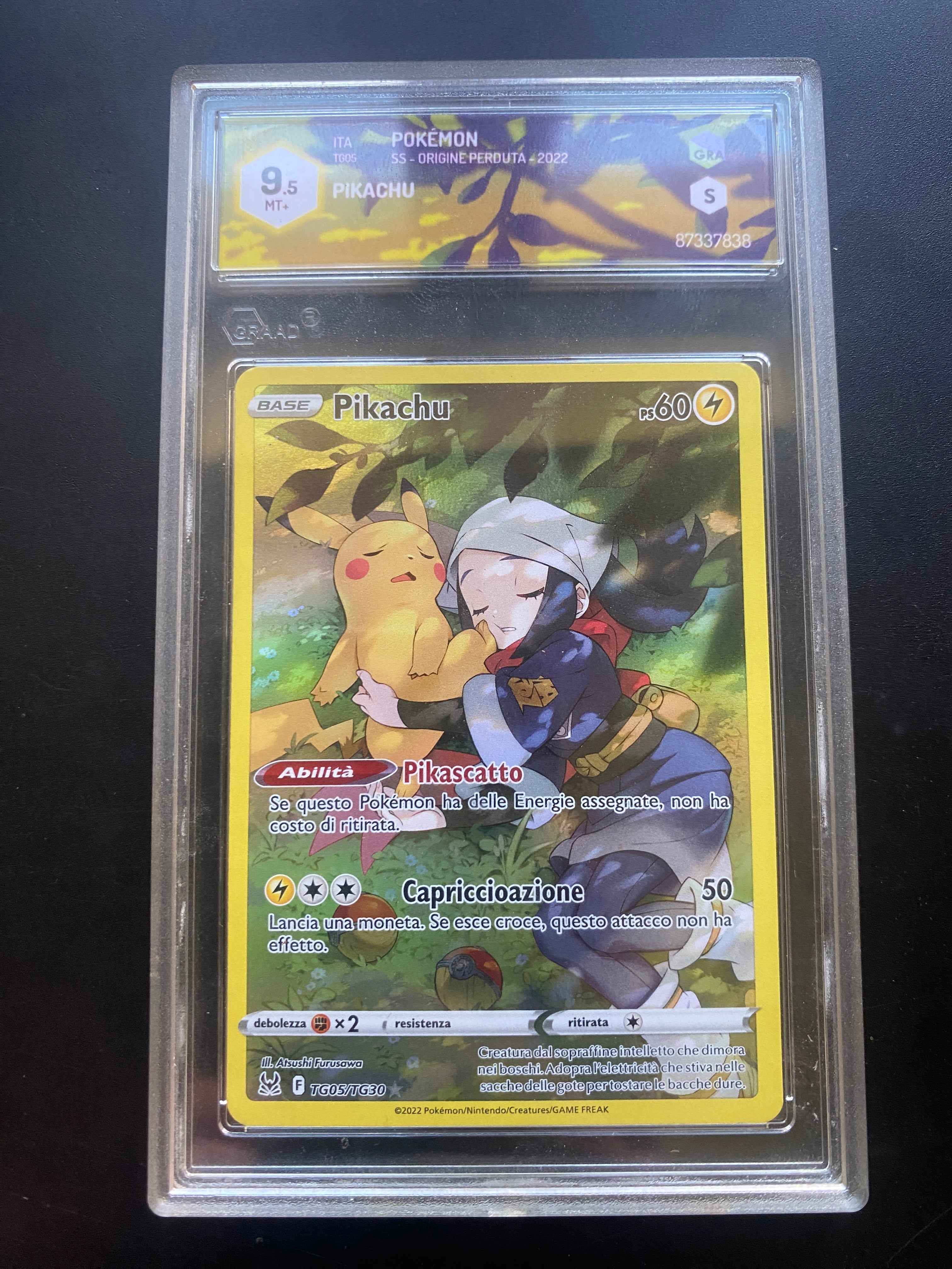 Pikachu Origine Perduta ITA GRAAD 9.5