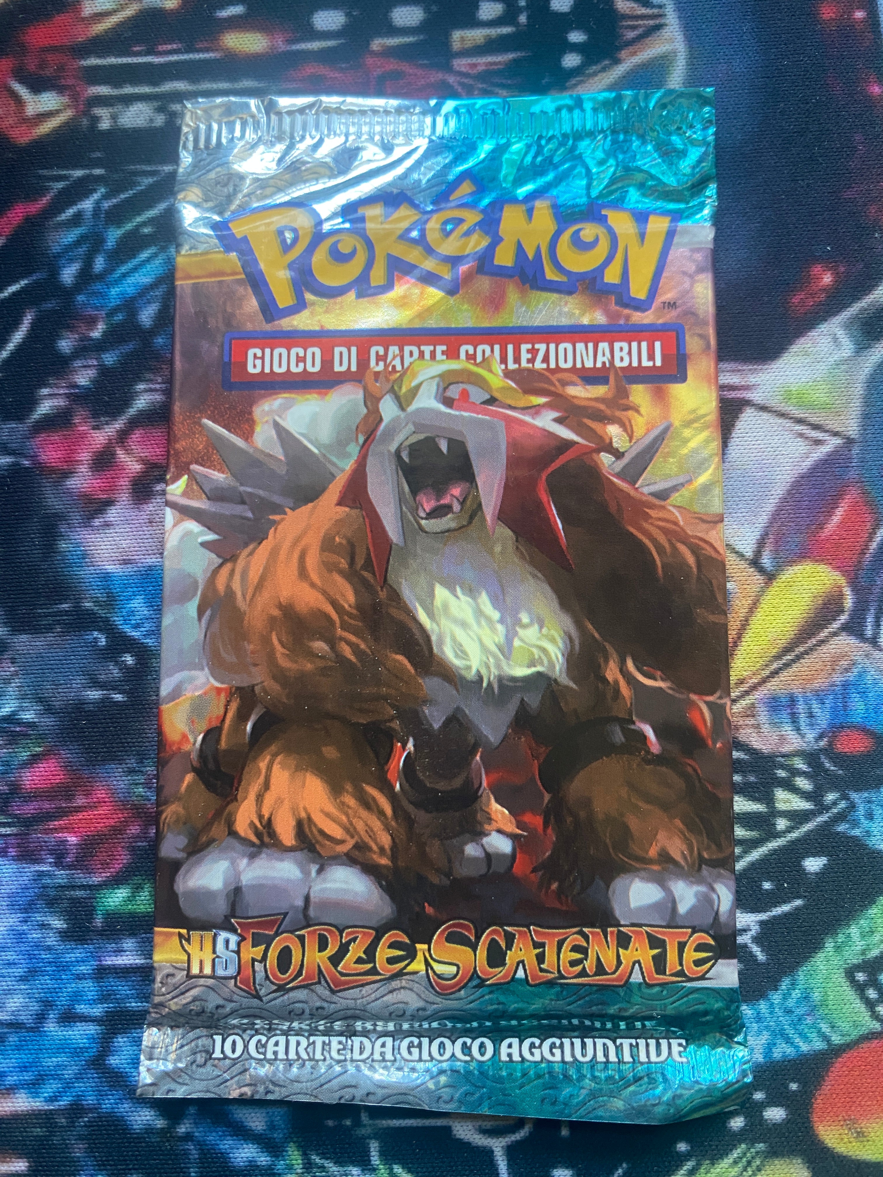 HeartGold SoulSilver Forze Scatenate 1 Busta Sigillata ITA