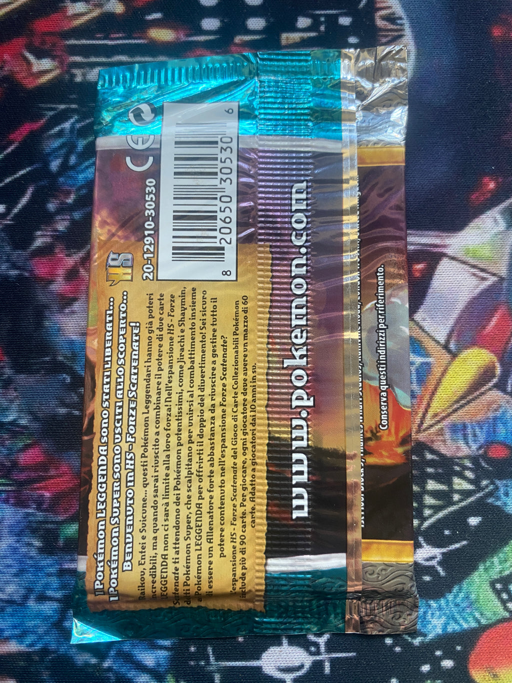 HeartGold SoulSilver Forze Scatenate 1 Busta Sigillata ITA