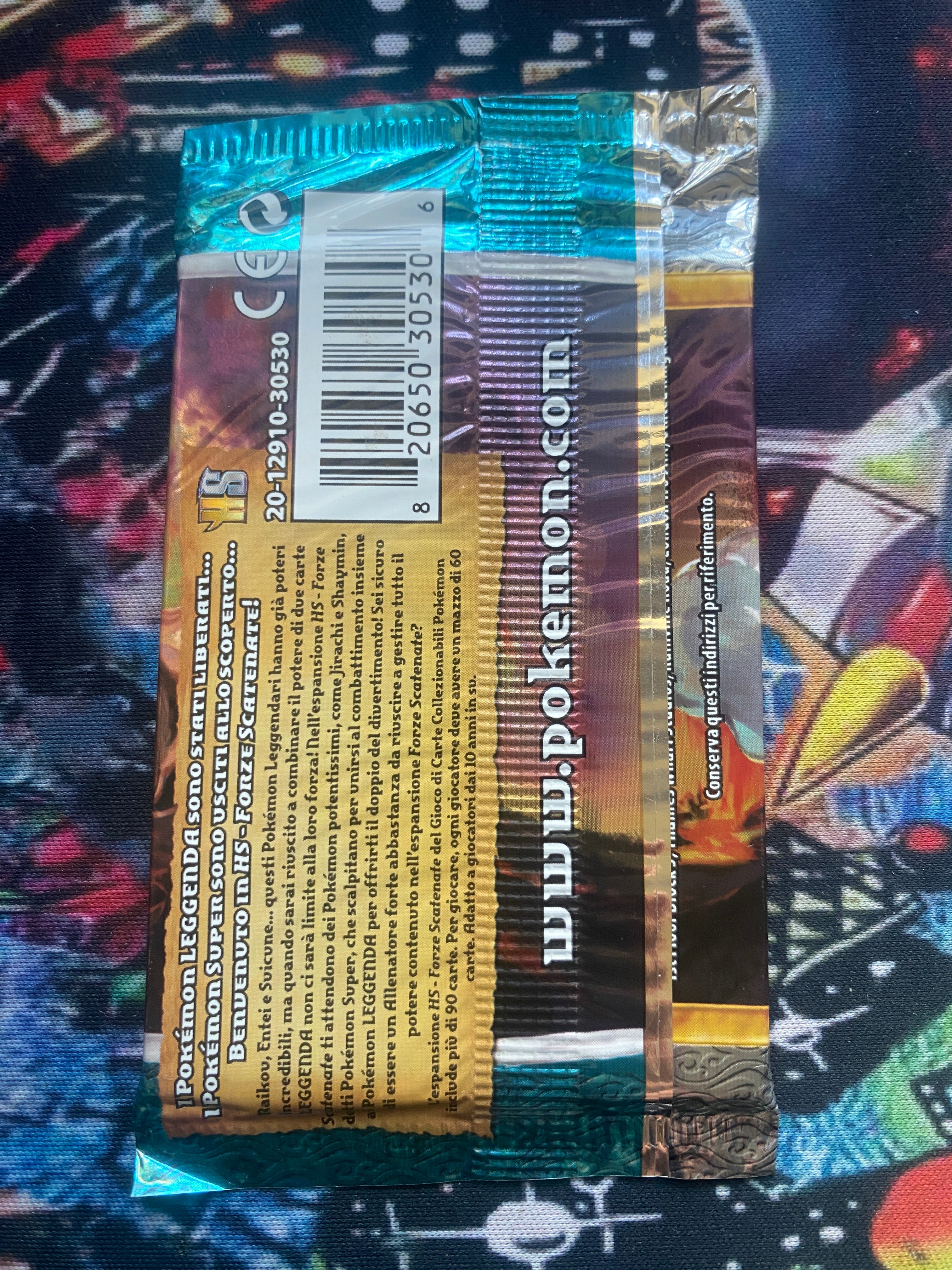 HeartGold SoulSilver Forze Scatenate 1 Busta Sigillata ITA