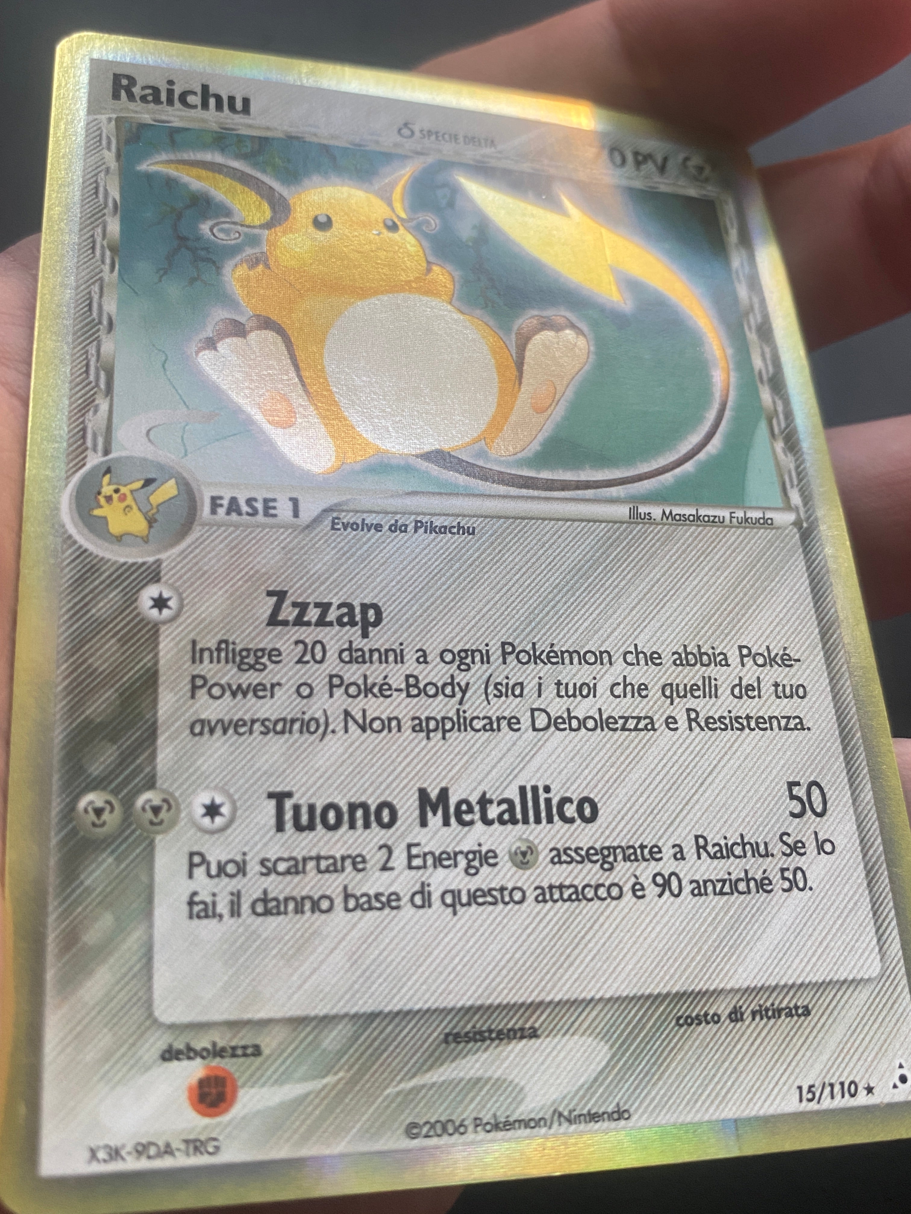 Raichu Specie Delta ITA GOOD