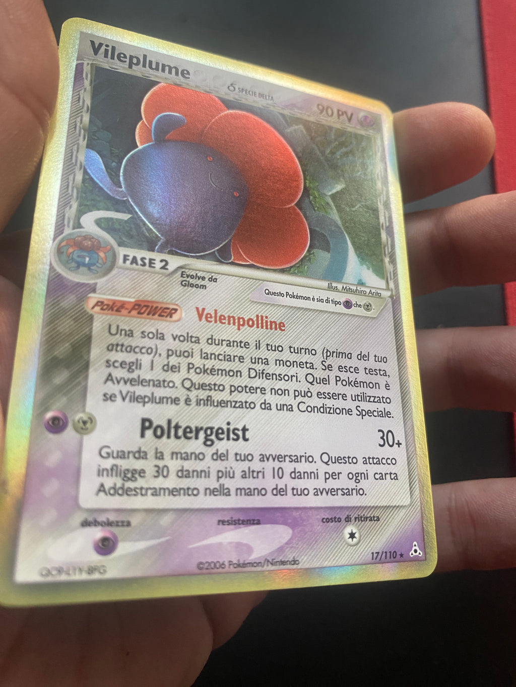 Vileplume EX Specie Delta Holo EX