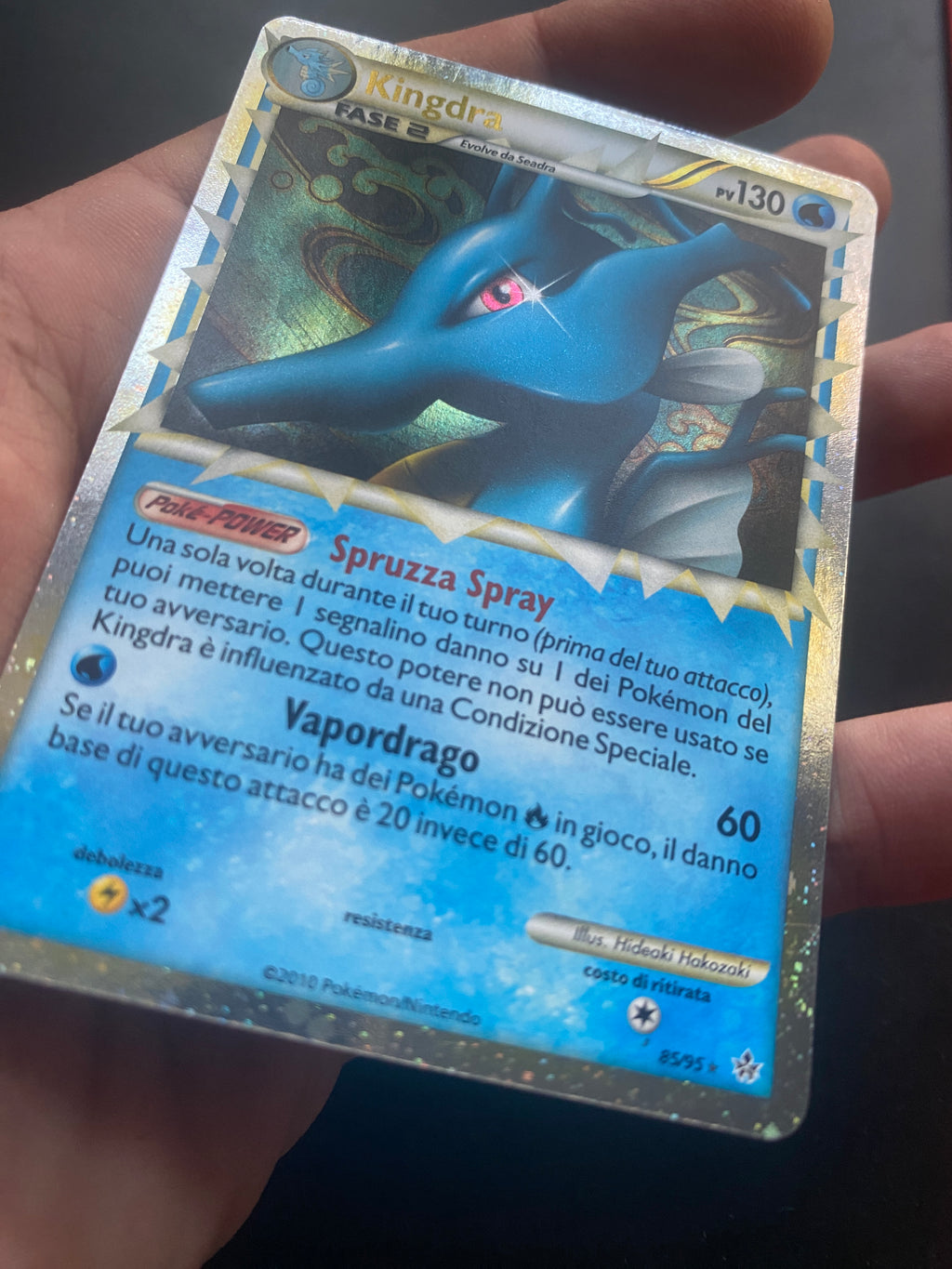 Kingdra Prime ITA EX HeartGold SoulSilver