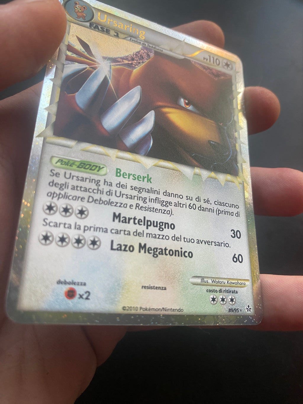 Ursaring Prime ITA EX HeartGold SoulSilver