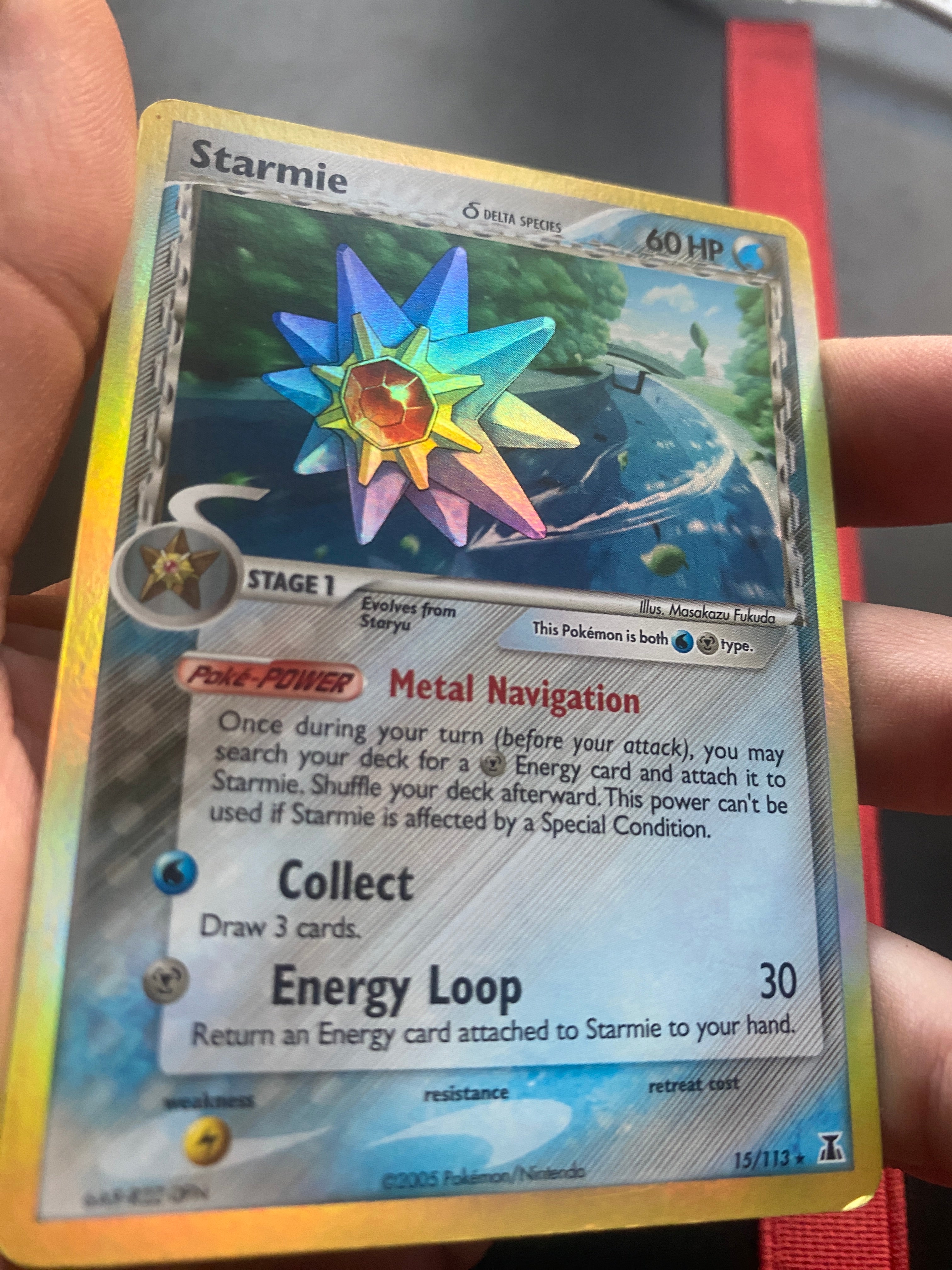 Starmie EX Specie Delta ENG GOOD