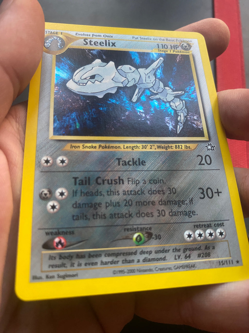 Steelix Holo ENG EX Neo Genesis