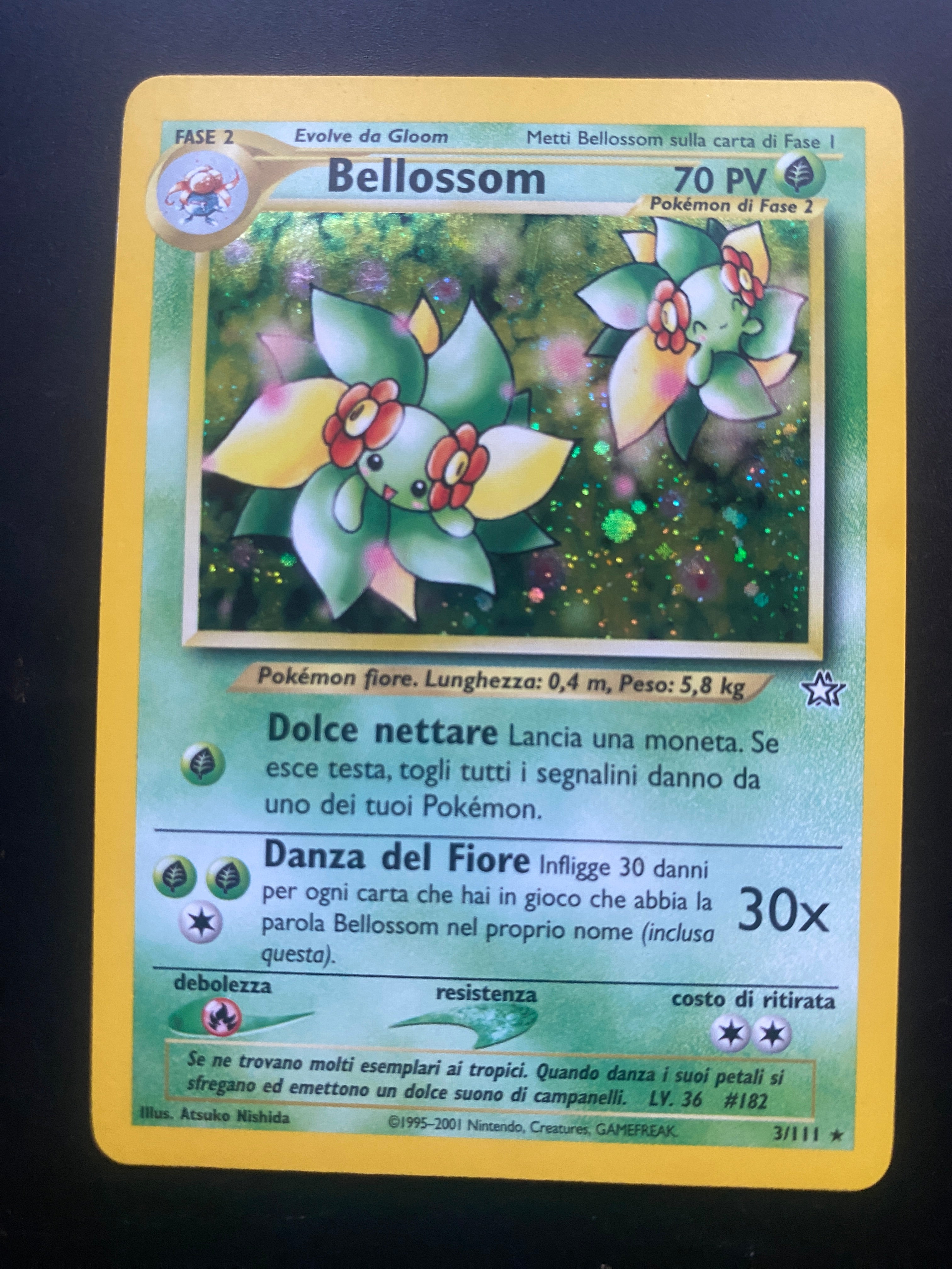Bellossom Holo ITA EX Neo Genesis
