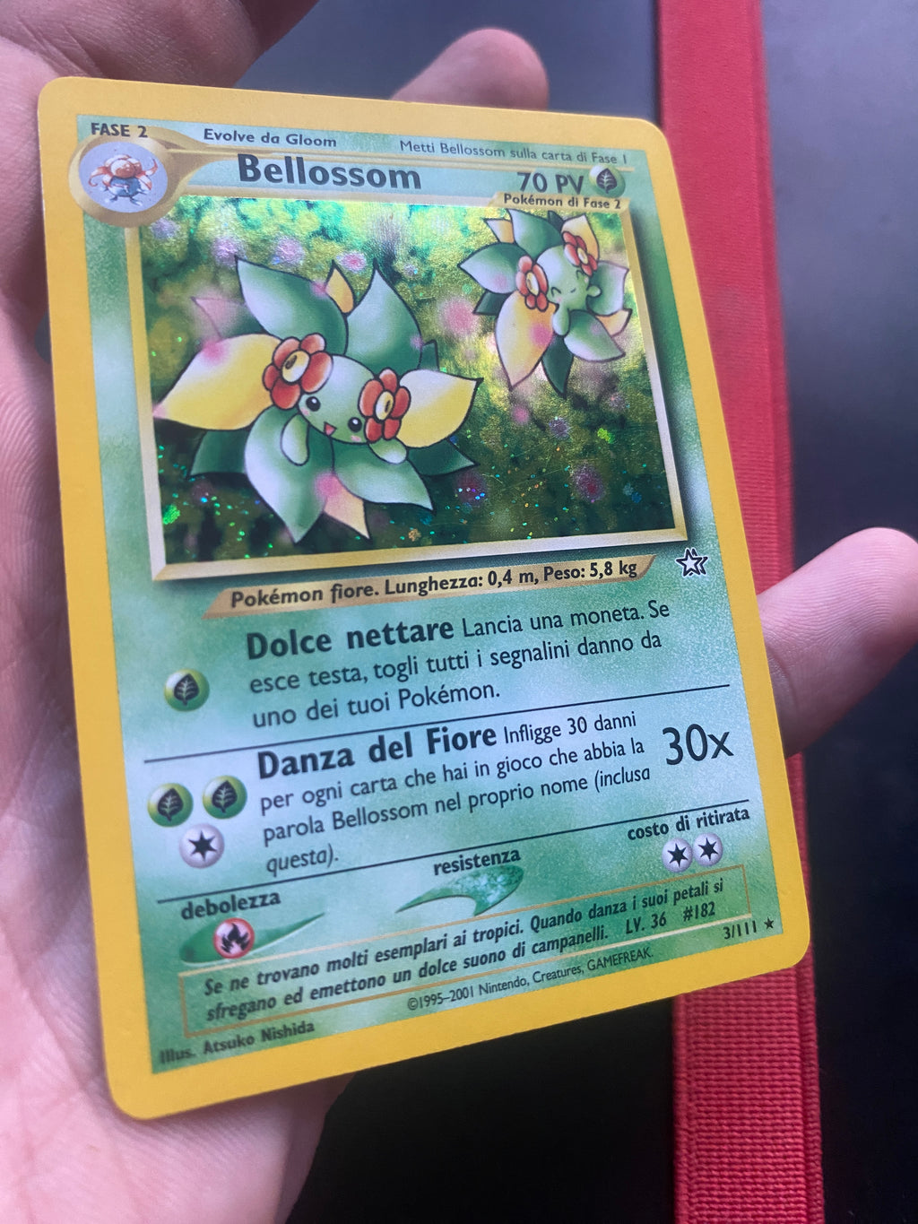 Bellossom Holo ITA EX Neo Genesis