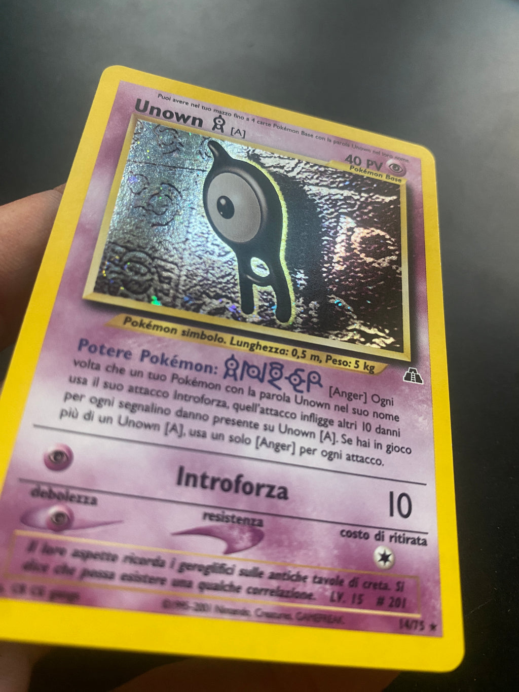 Unown ITA EX+ Neo Discovery