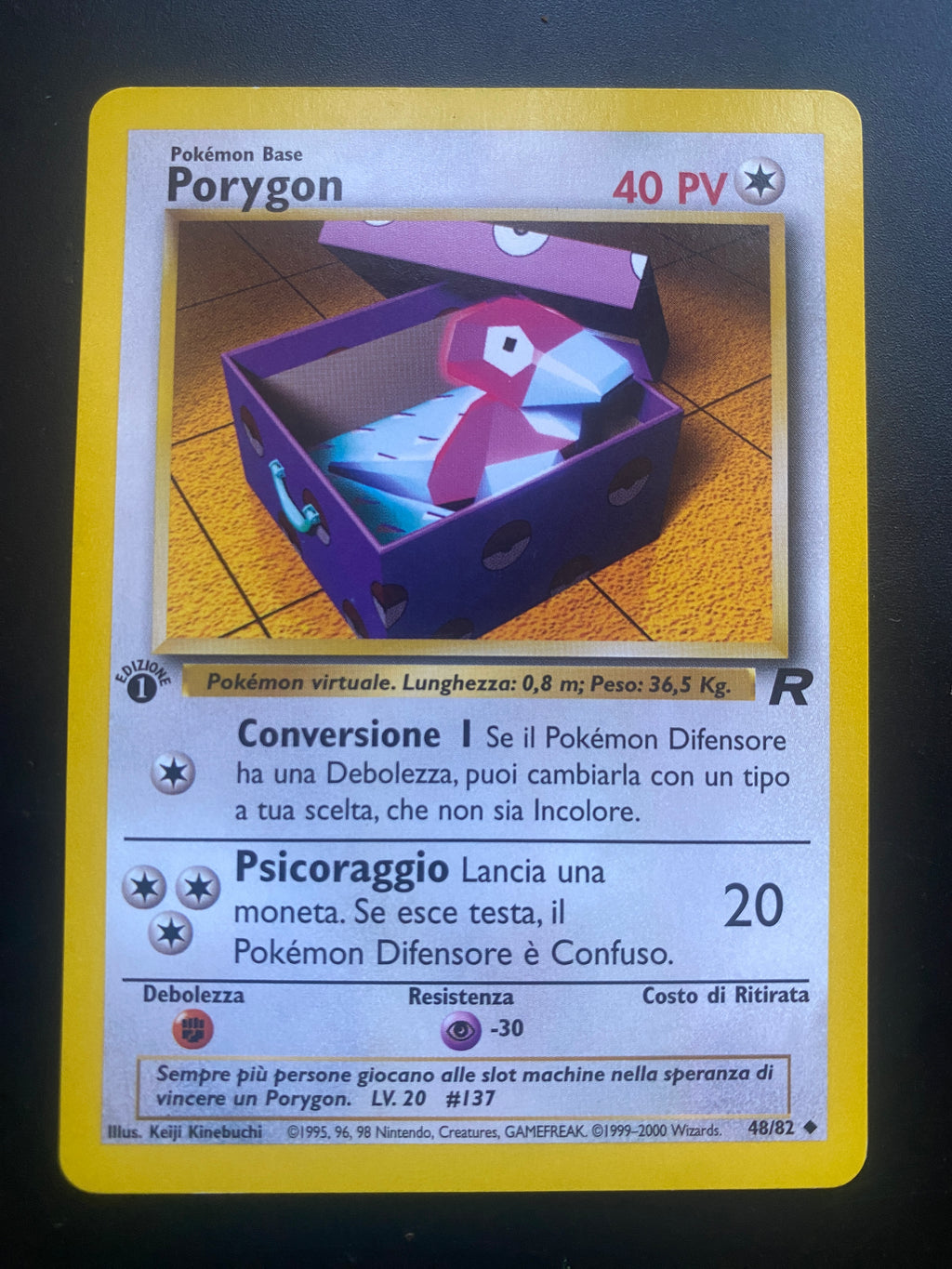PORYGON 1 ED ITA GOOD