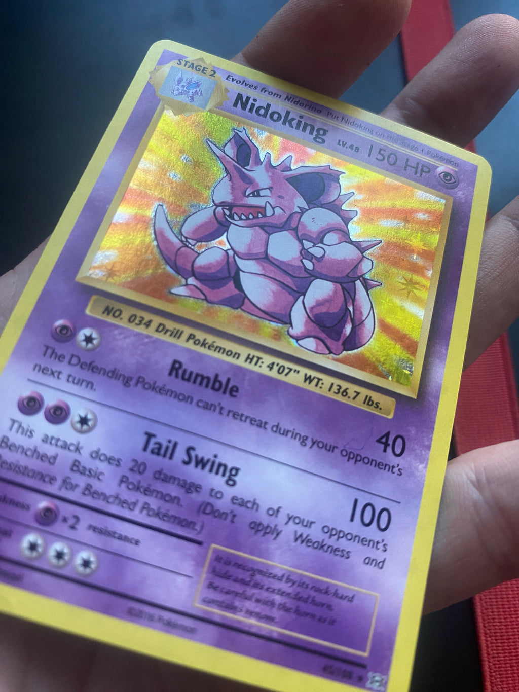 NIDOKING EVO XY HOLO NM