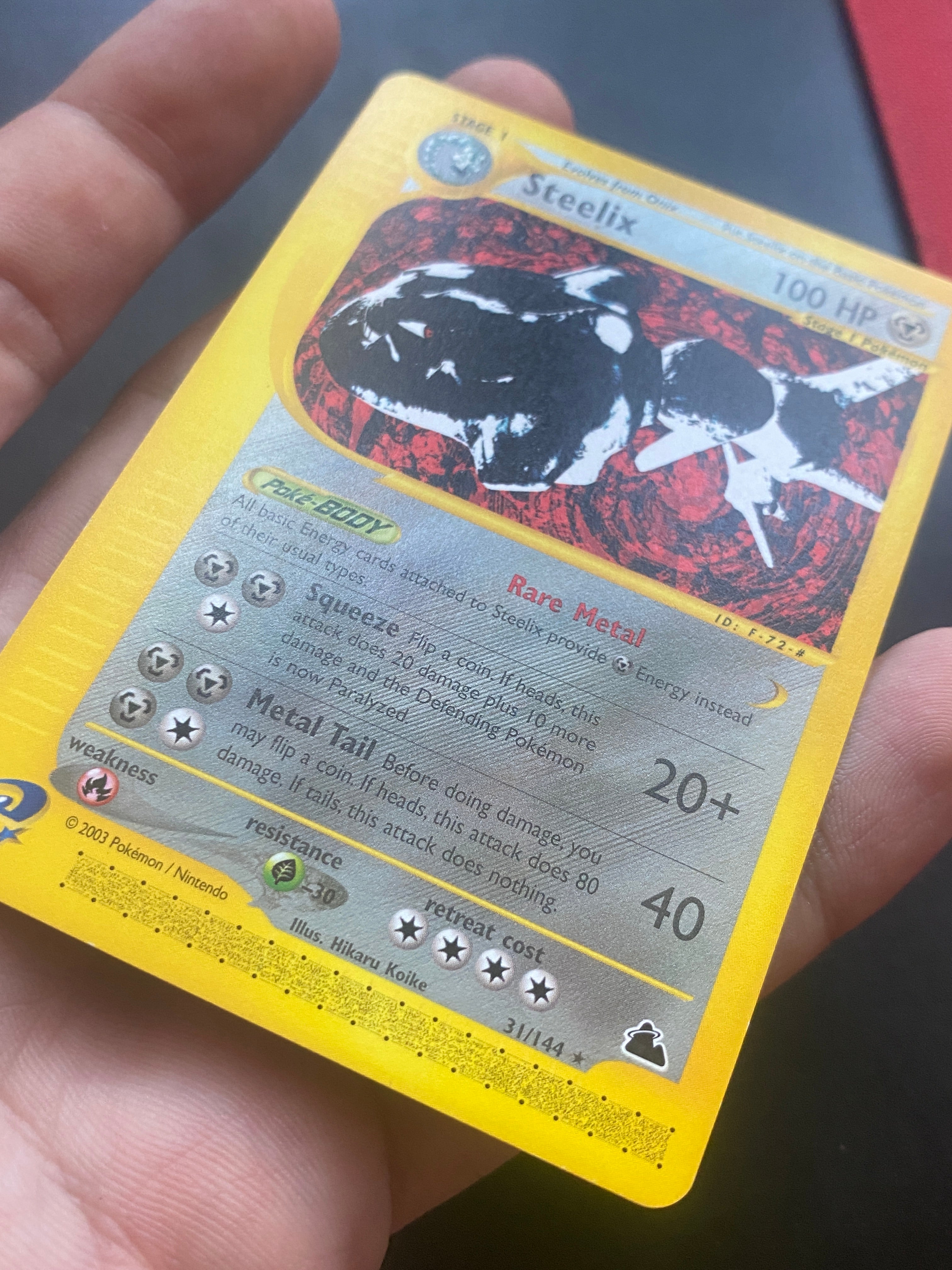 STEELIX SKYDRIGE NO HOLO GOOD