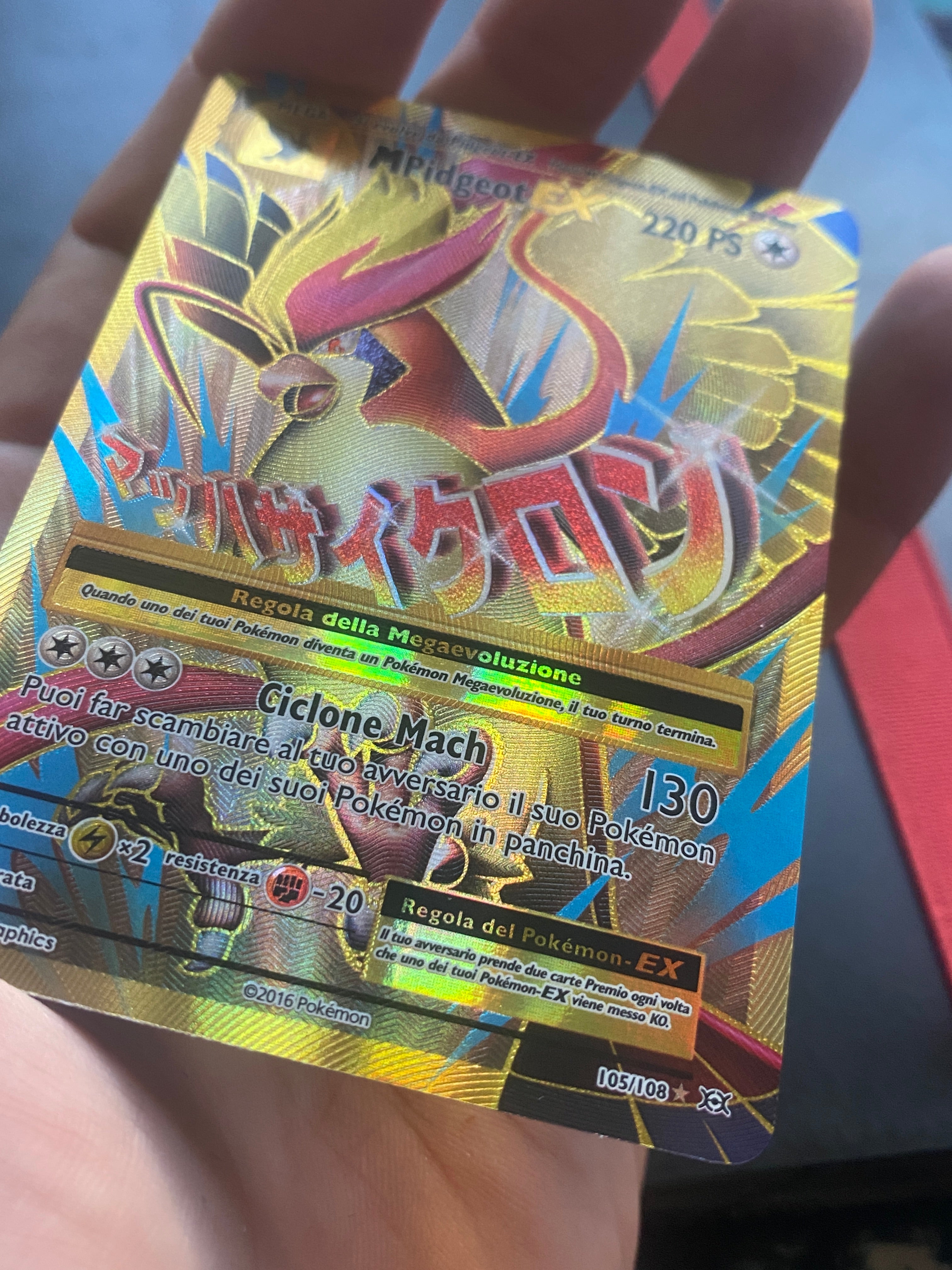 M PIDGEOT EX  EVO XY NM