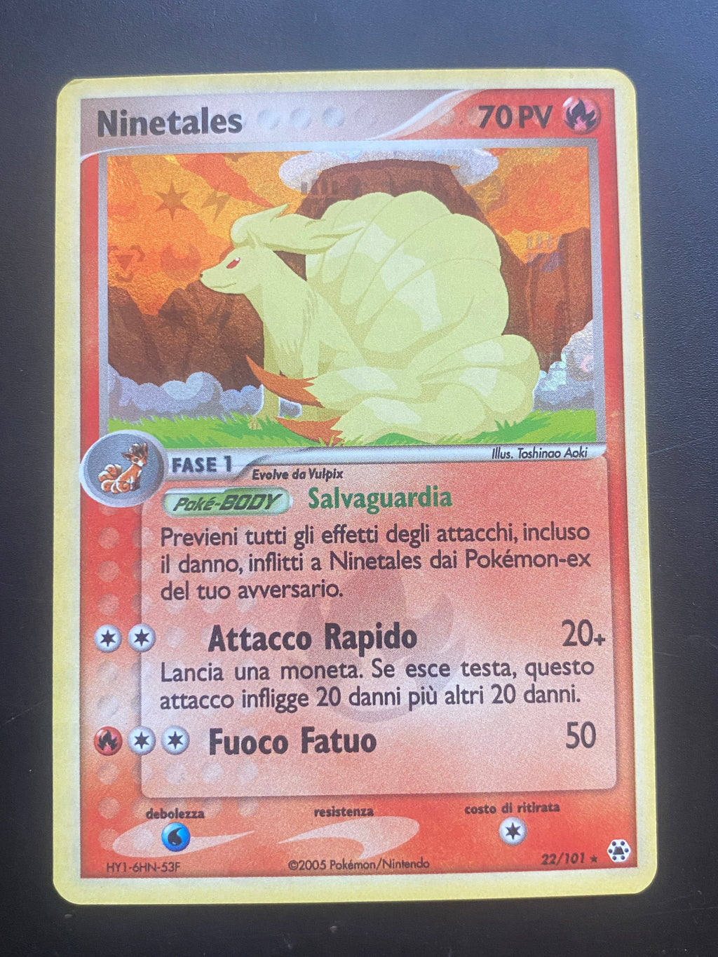 NINETALES HOLO ITA EX
