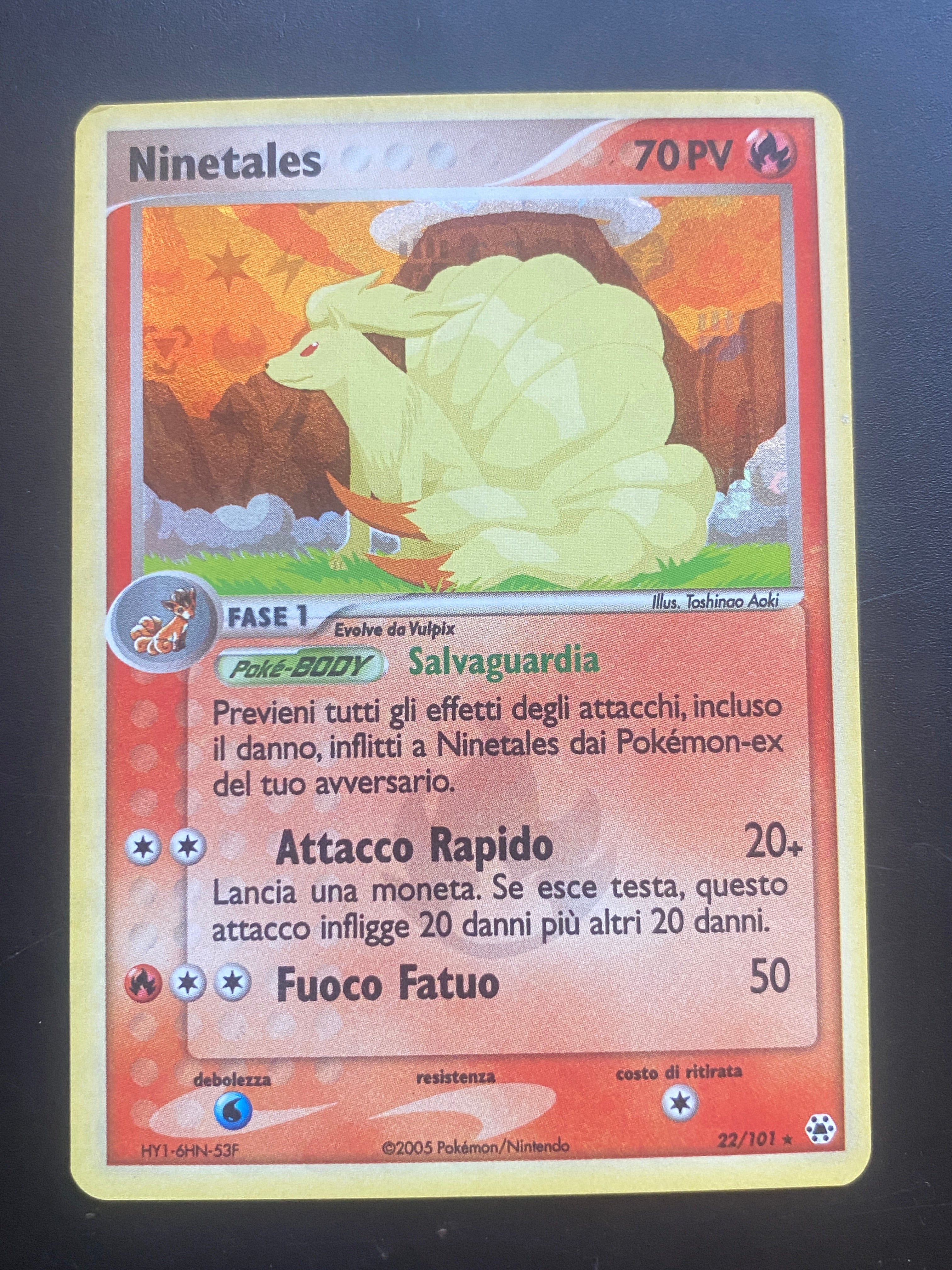 NINETALES HOLO ITA EX