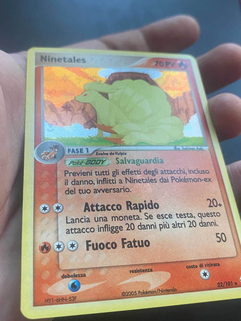 NINETALES HOLO ITA EX