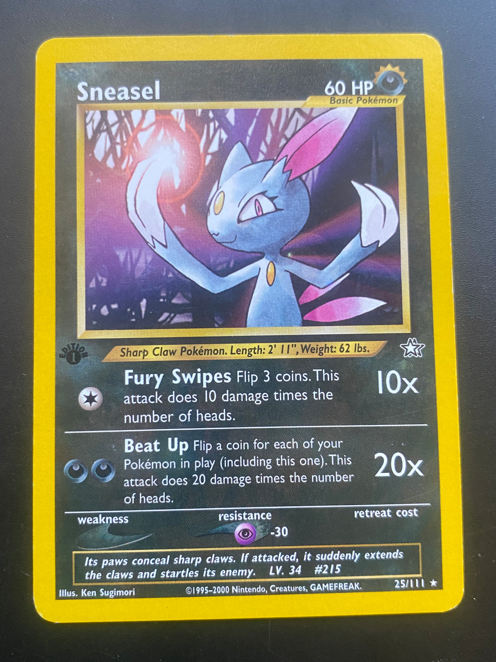 SNEASEL 1 ED  ENG EX
