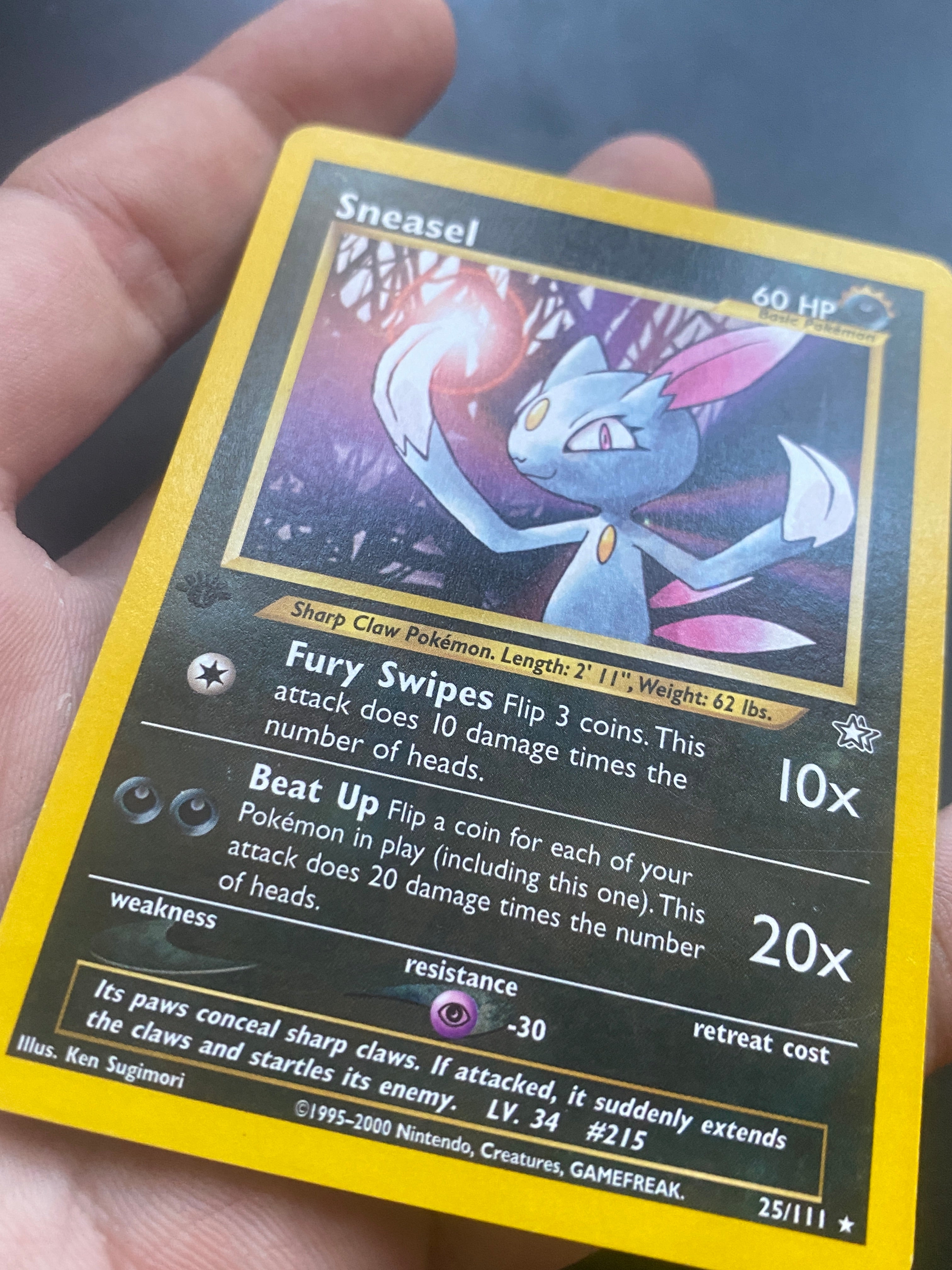 SNEASEL 1 ED  ENG EX