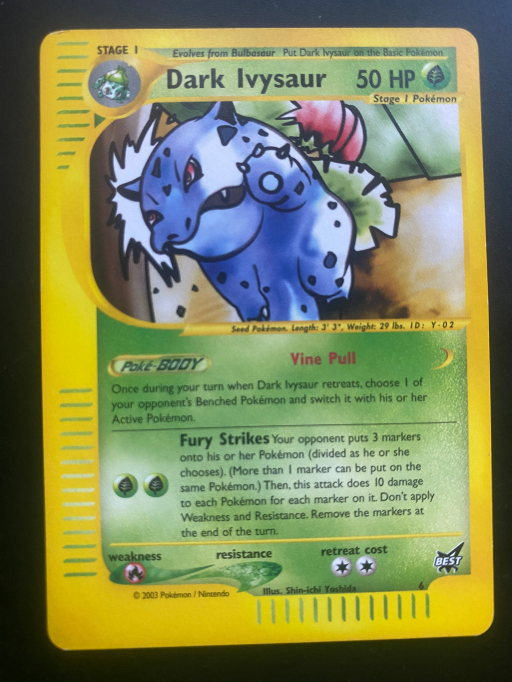 DARK IVYSAUR BEST 6 GOOD
