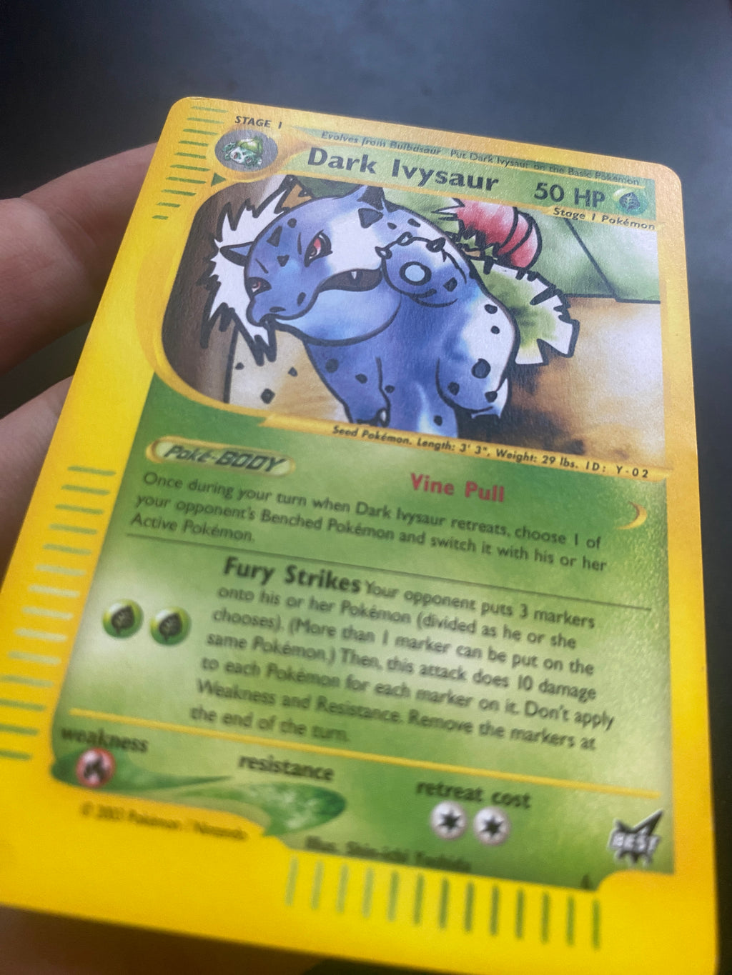 DARK IVYSAUR BEST 6 GOOD