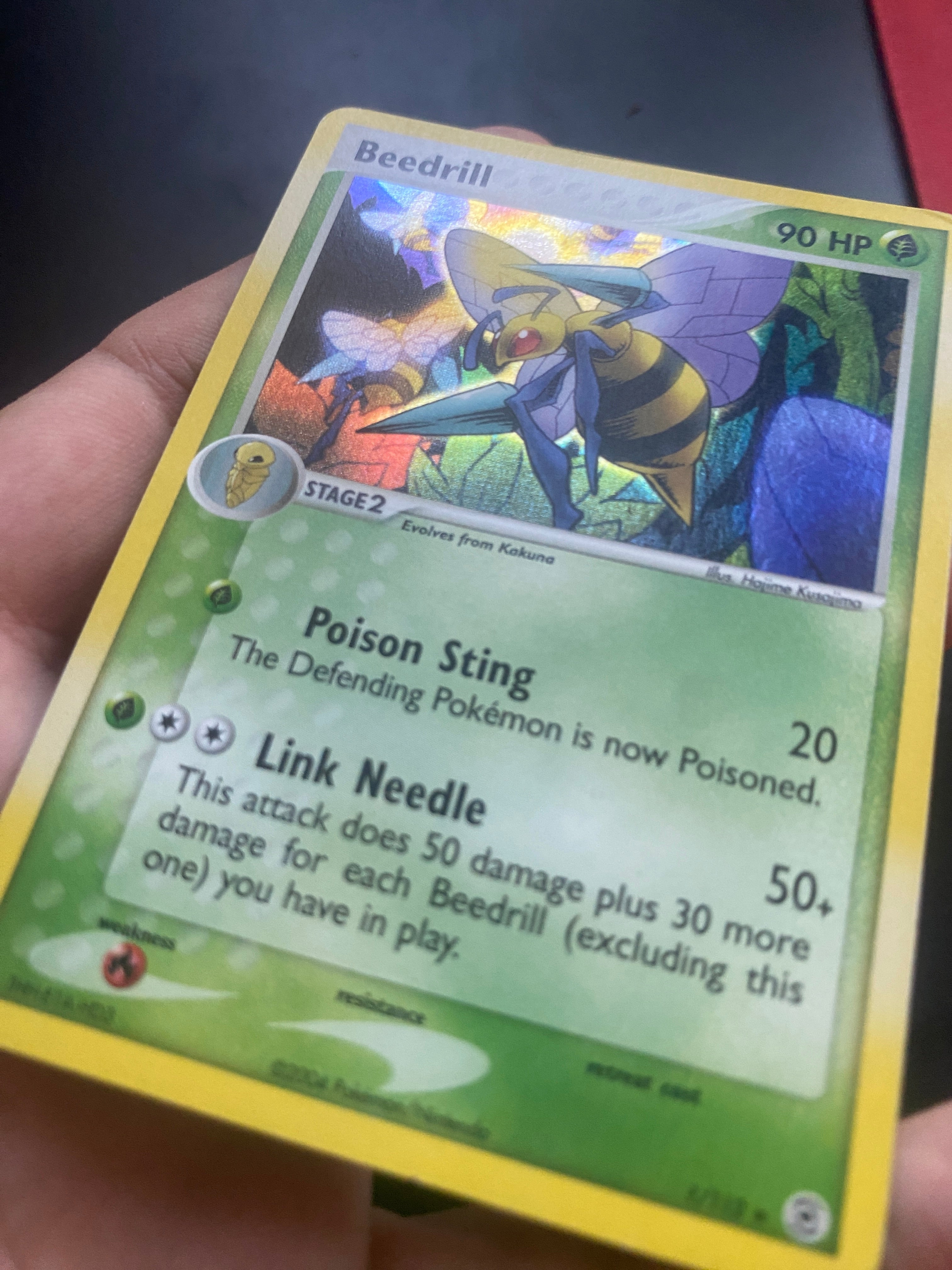 BEEDRIL 1/123 ENG HOLO EX