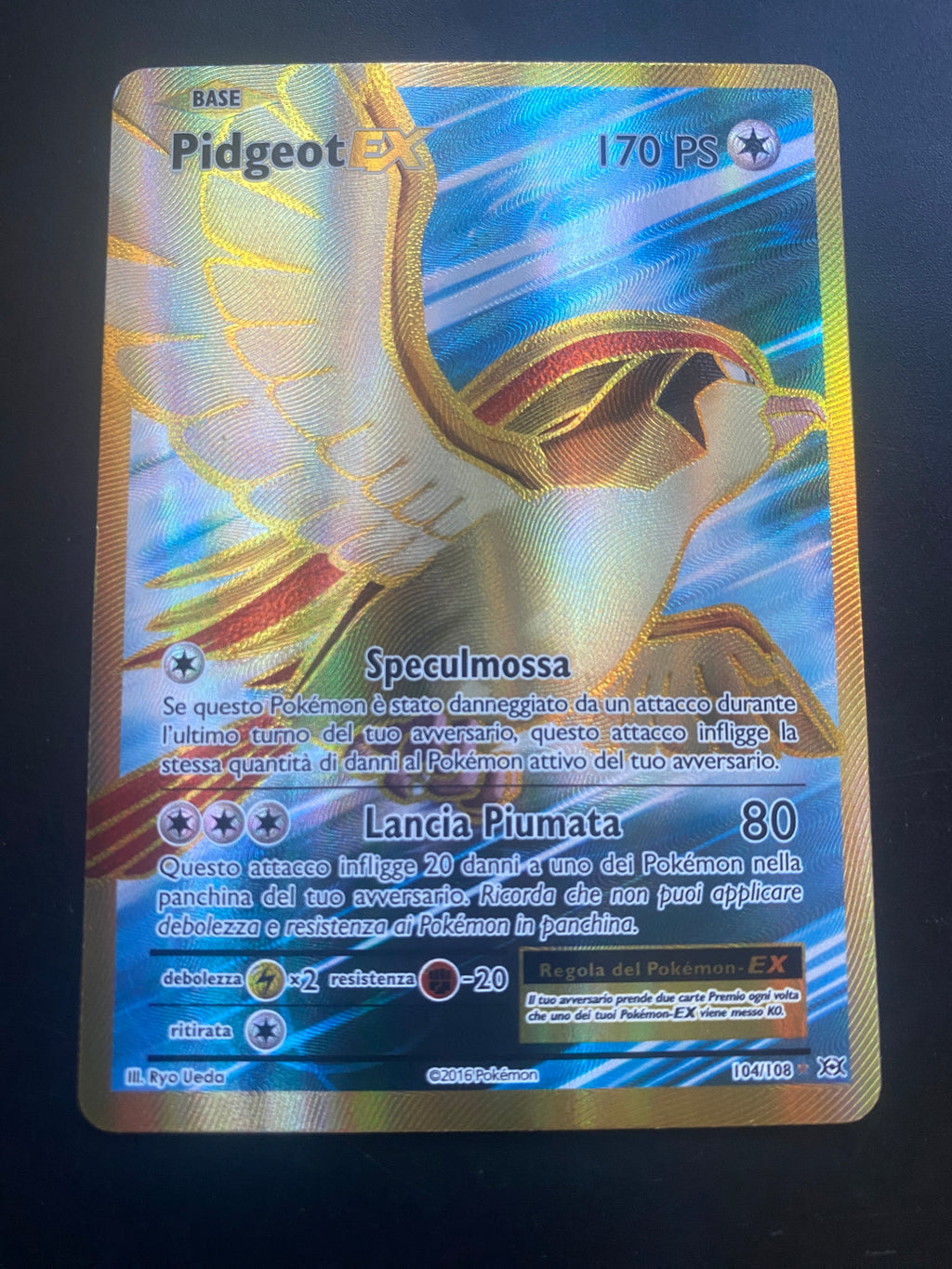 PIDGEOT EX EVO XY ITA NM