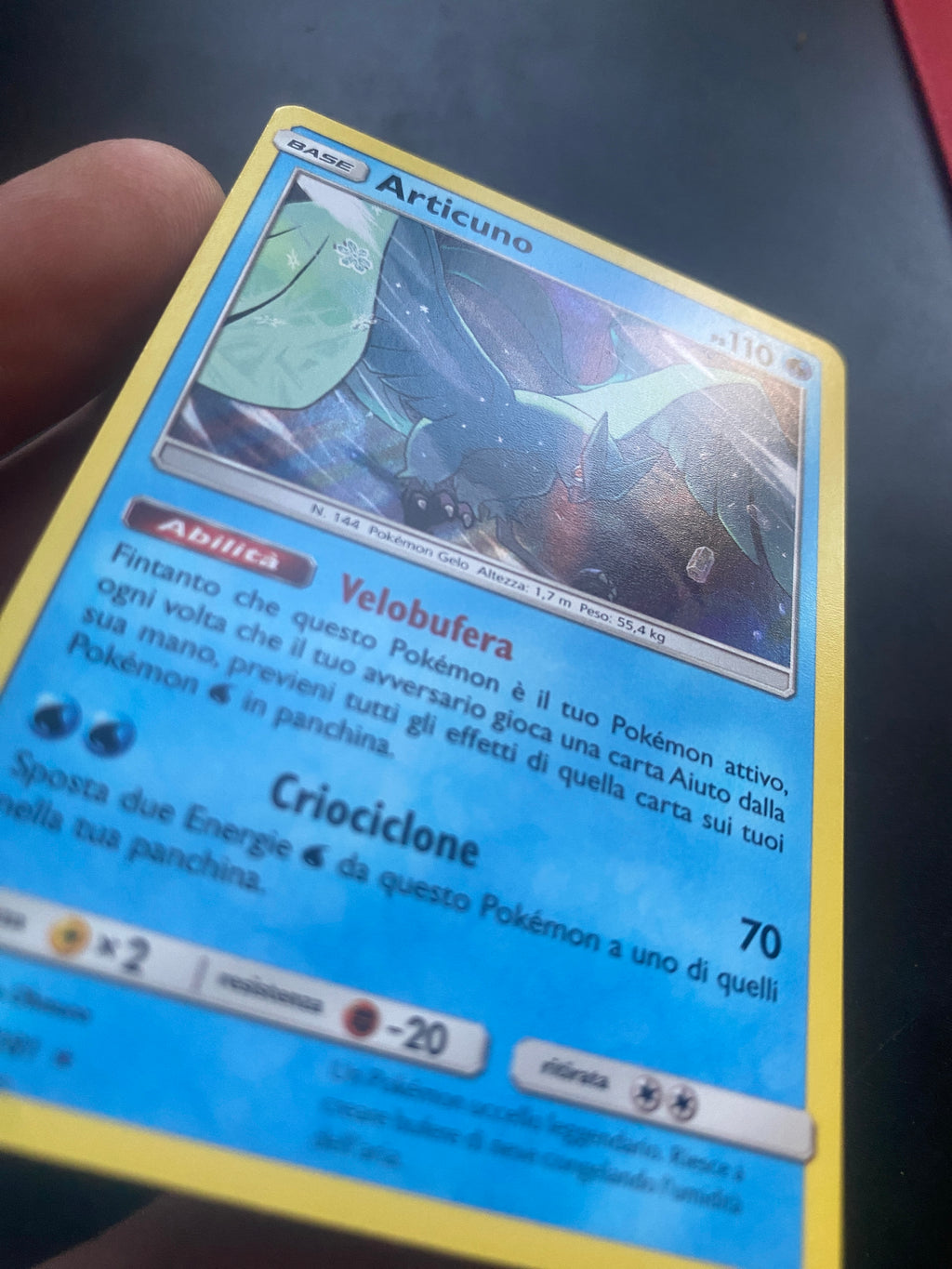 ARTICUNO 32/181 HOLO ITA EX +