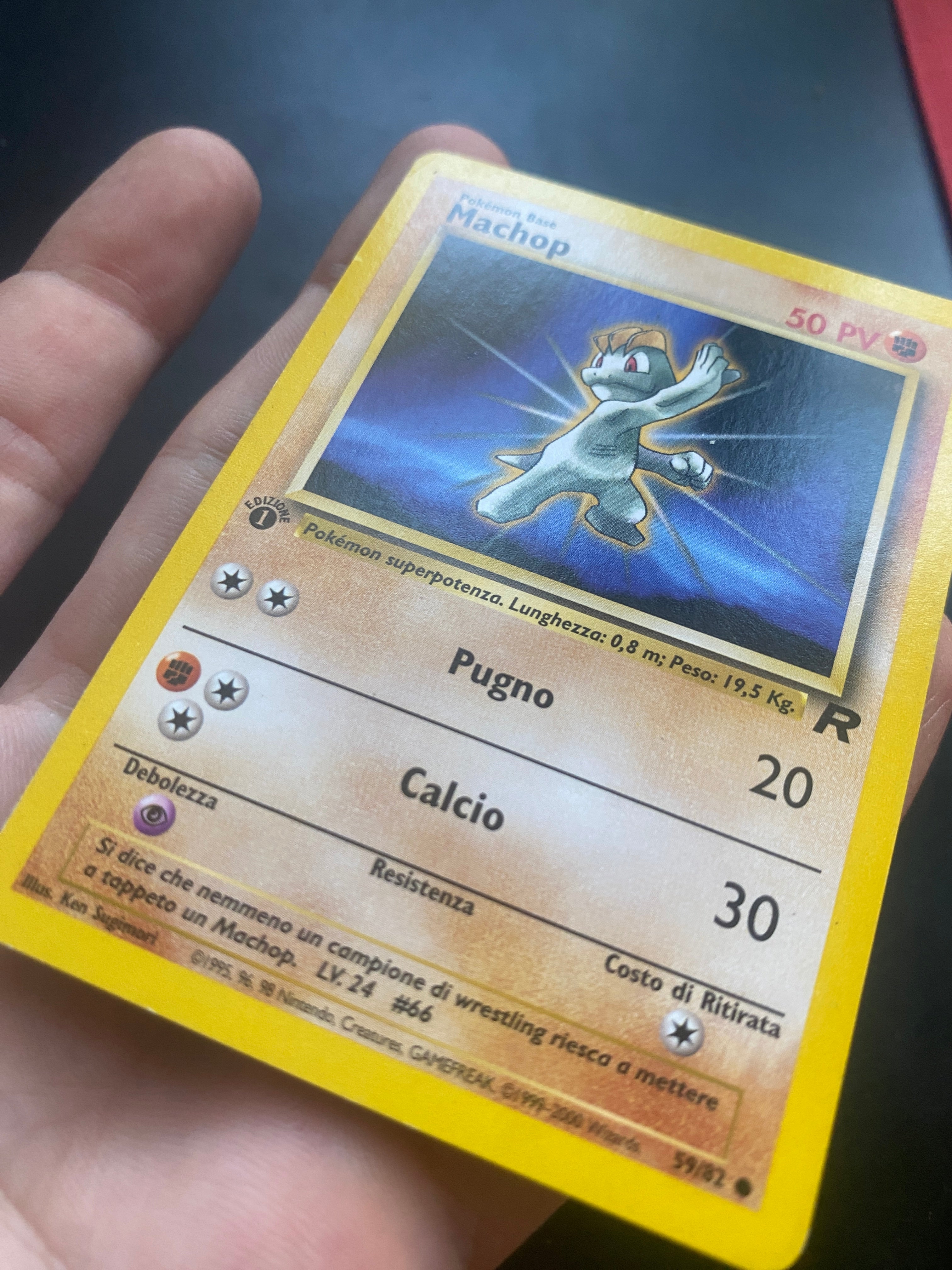 MACHOP 1 ED ITA EX