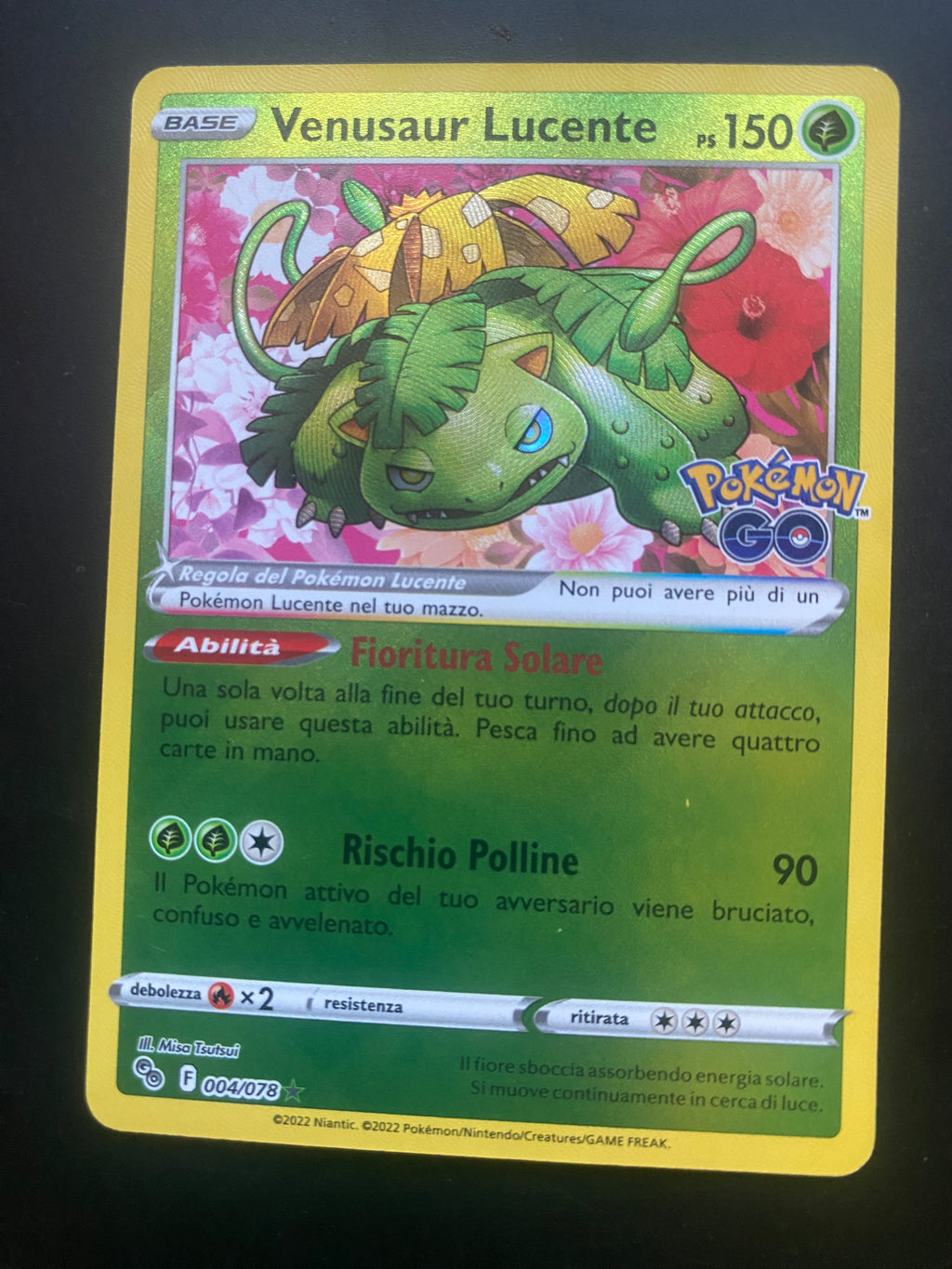 VENUSAUR LUCENTE NM ITA