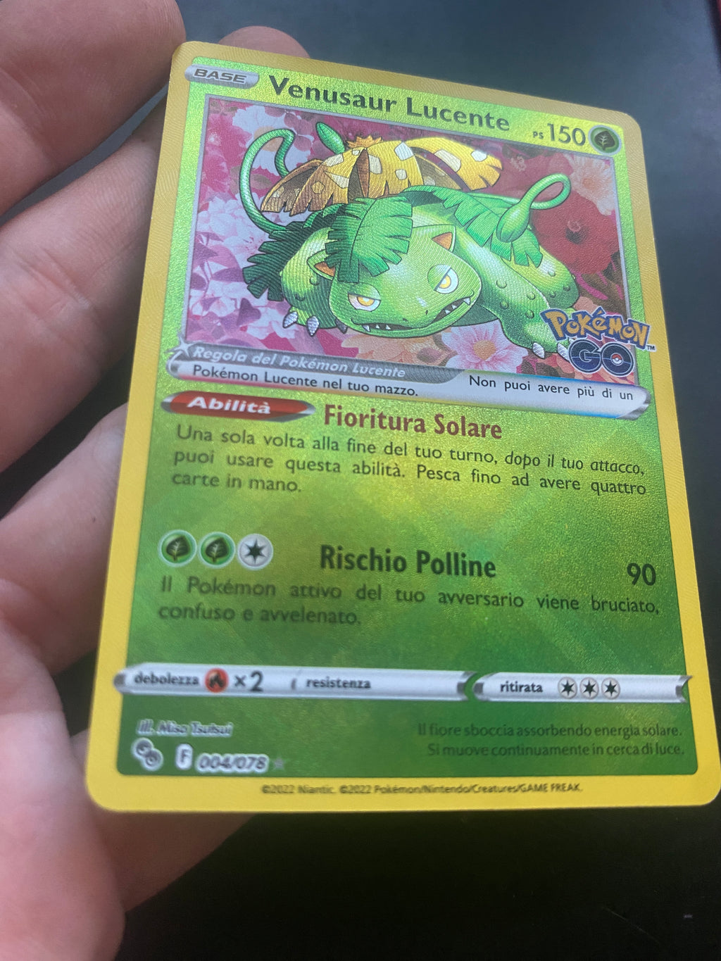 VENUSAUR LUCENTE NM ITA