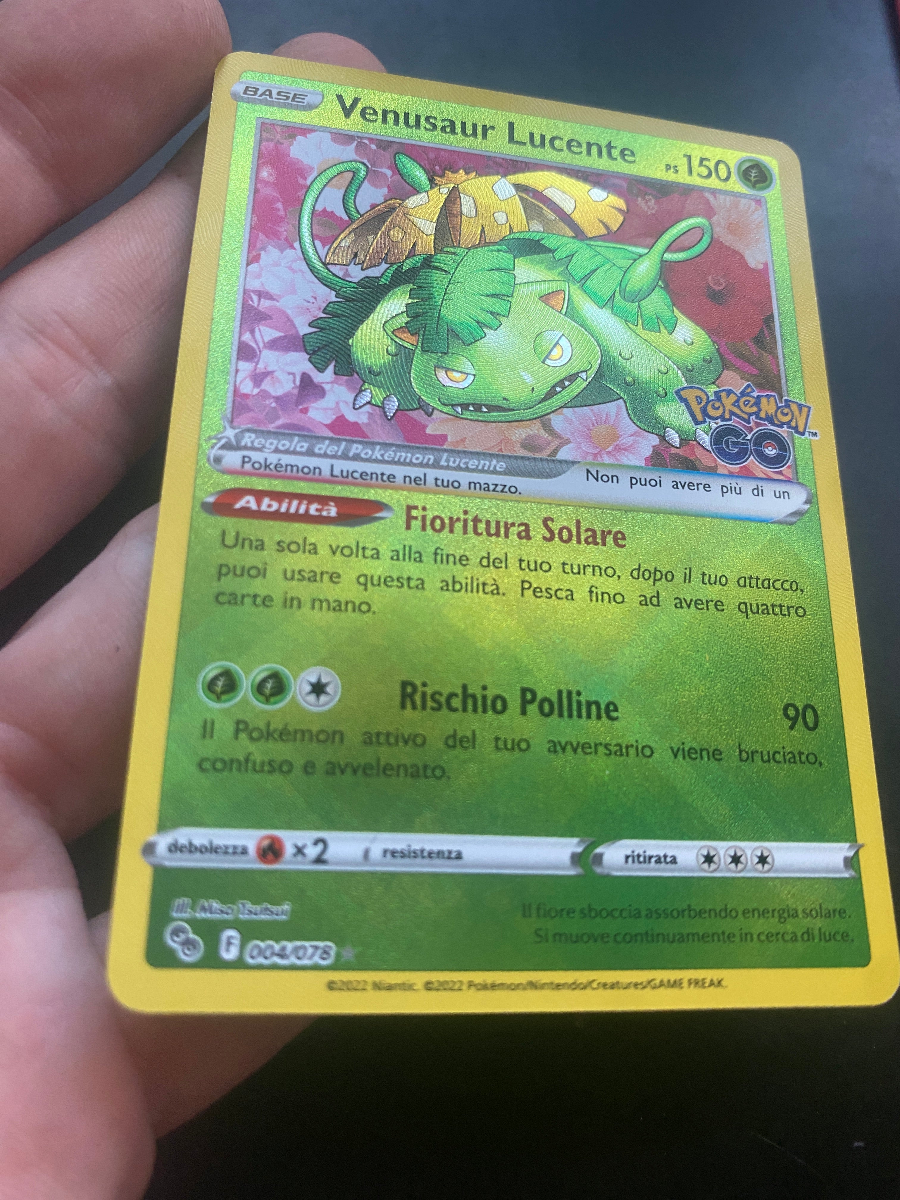VENUSAUR LUCENTE NM ITA