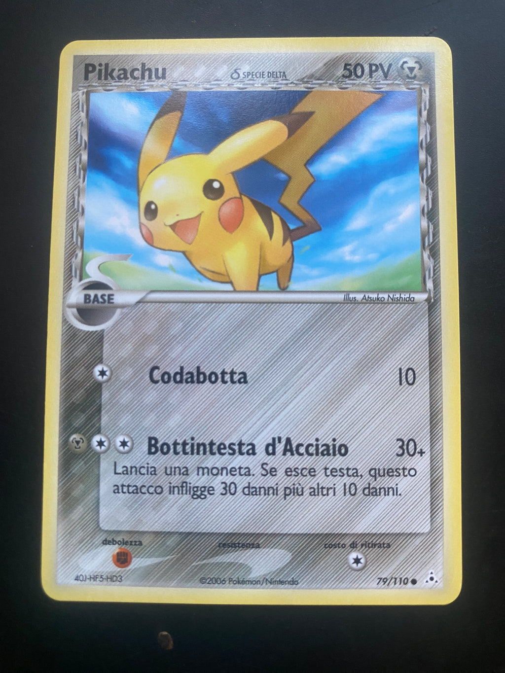 PIKACHU SPECIE DELTA ITA EX +