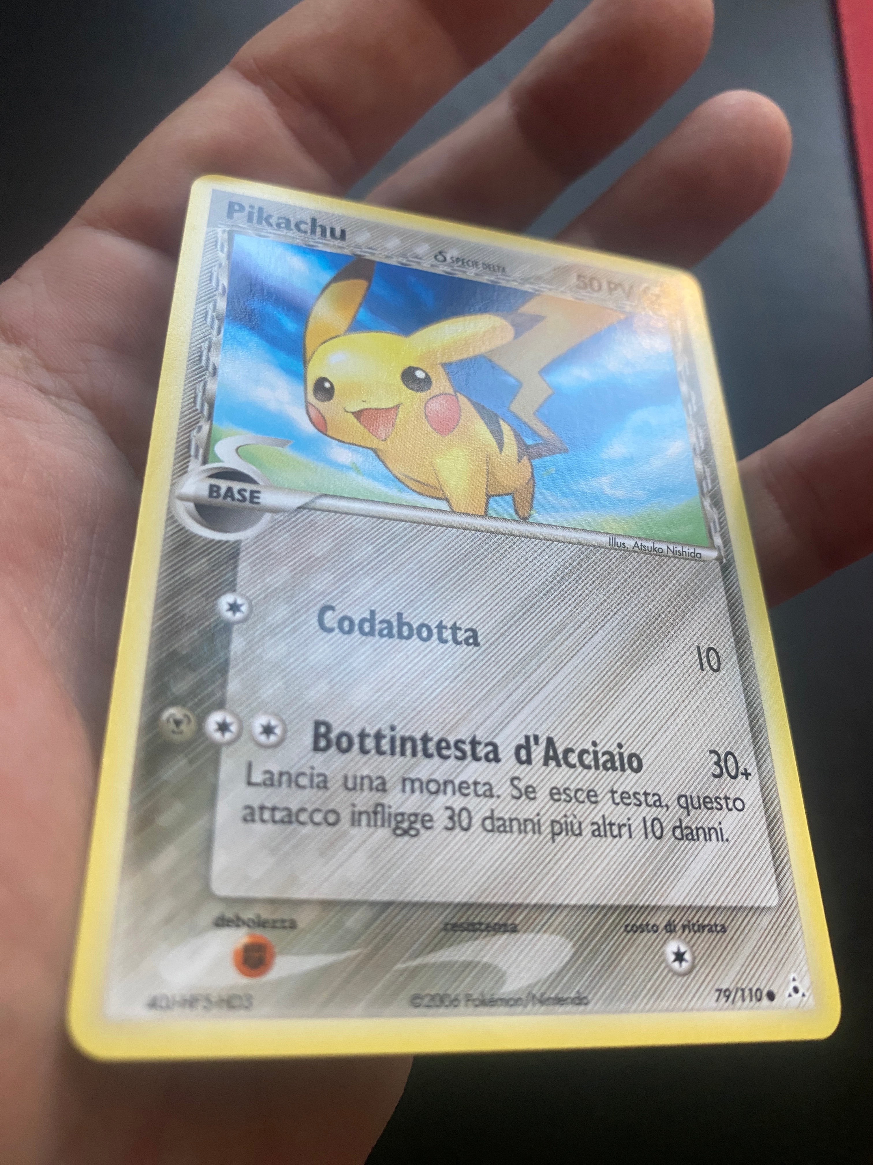 PIKACHU SPECIE DELTA ITA EX +