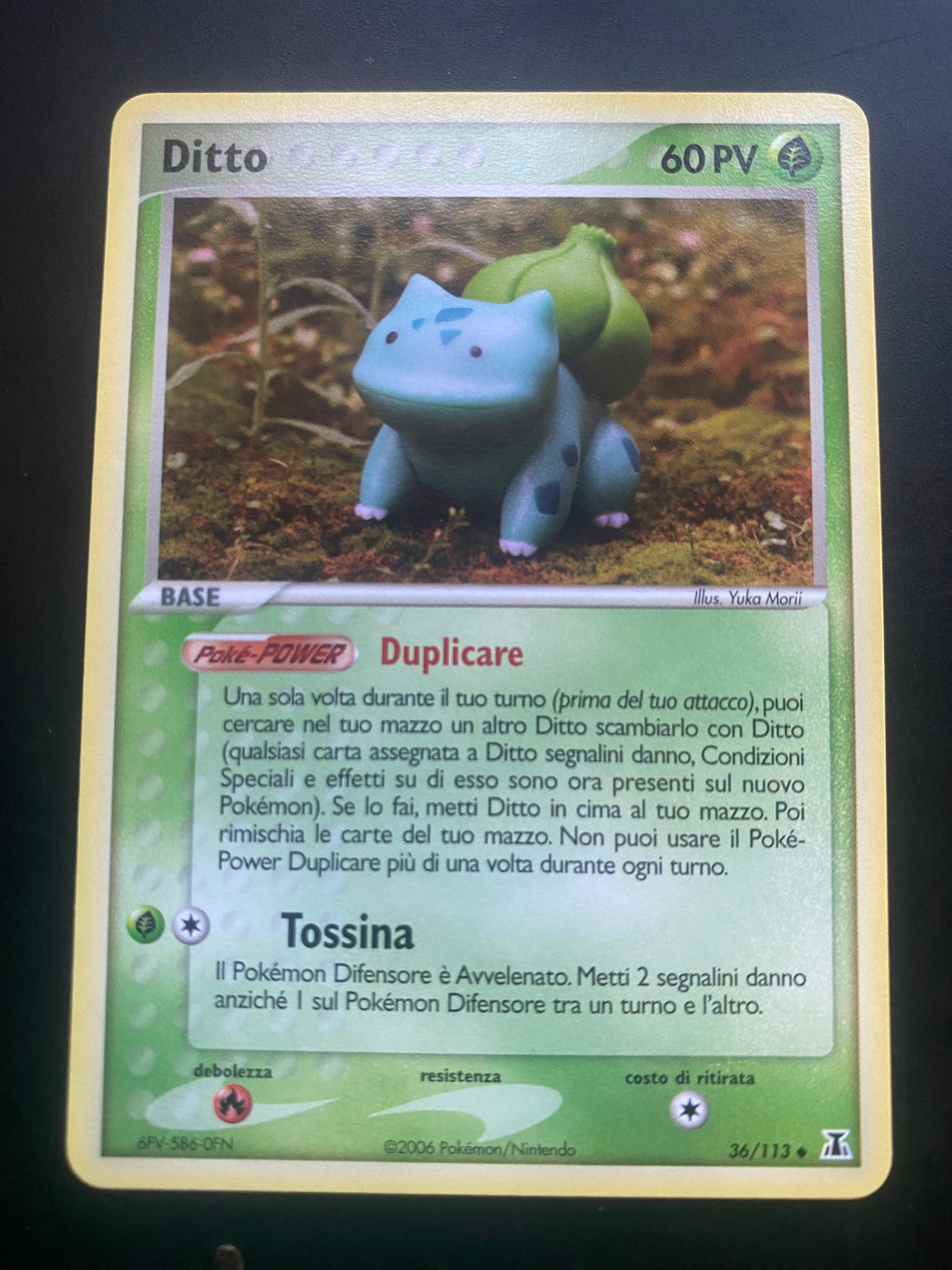 DITTO NO HOLO ITA EX+