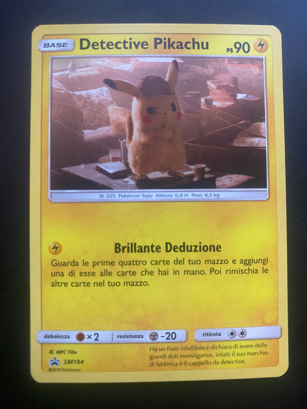 DETECTIVE PIKACHU ITA NM
