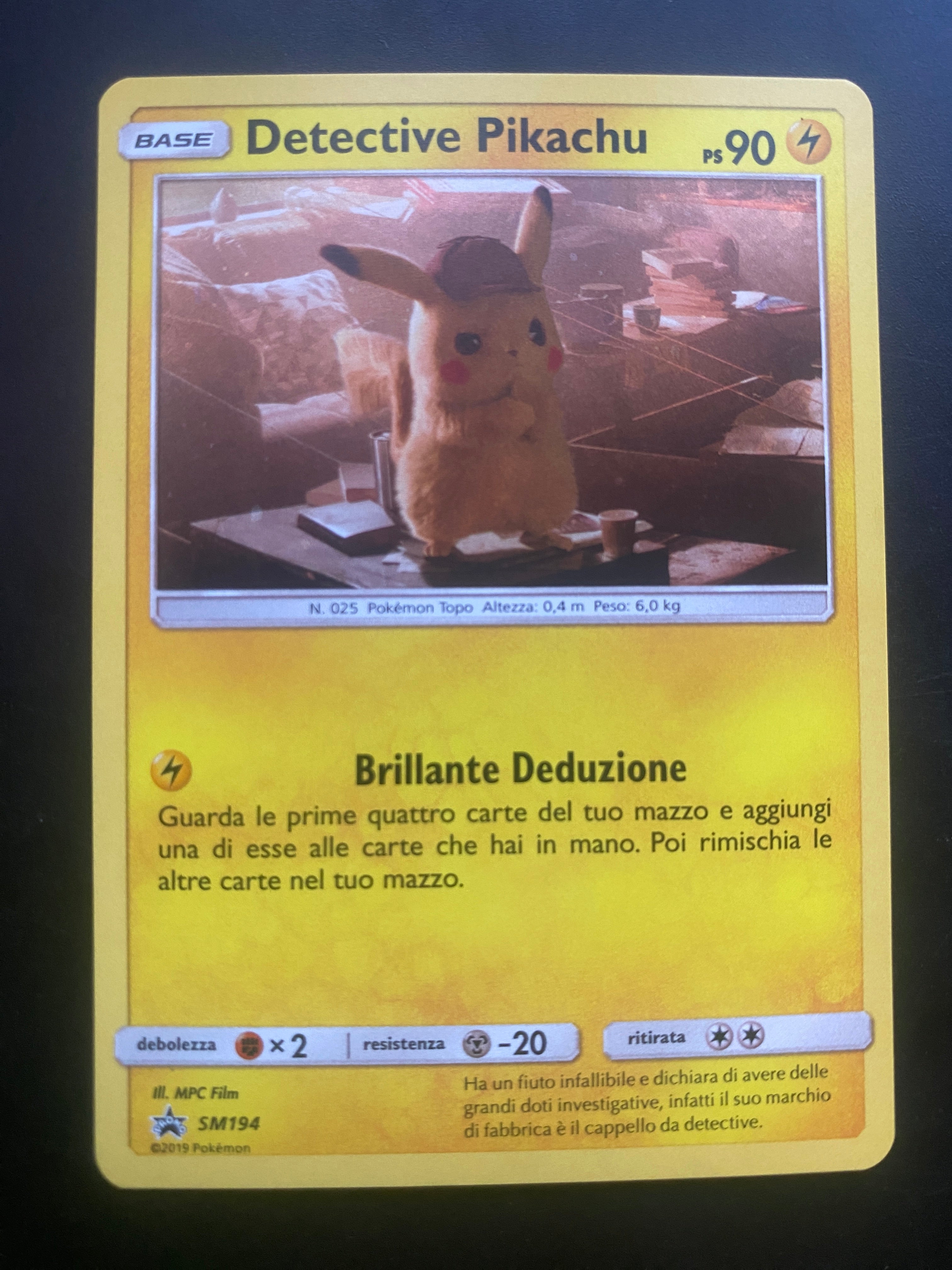 DETECTIVE PIKACHU ITA NM