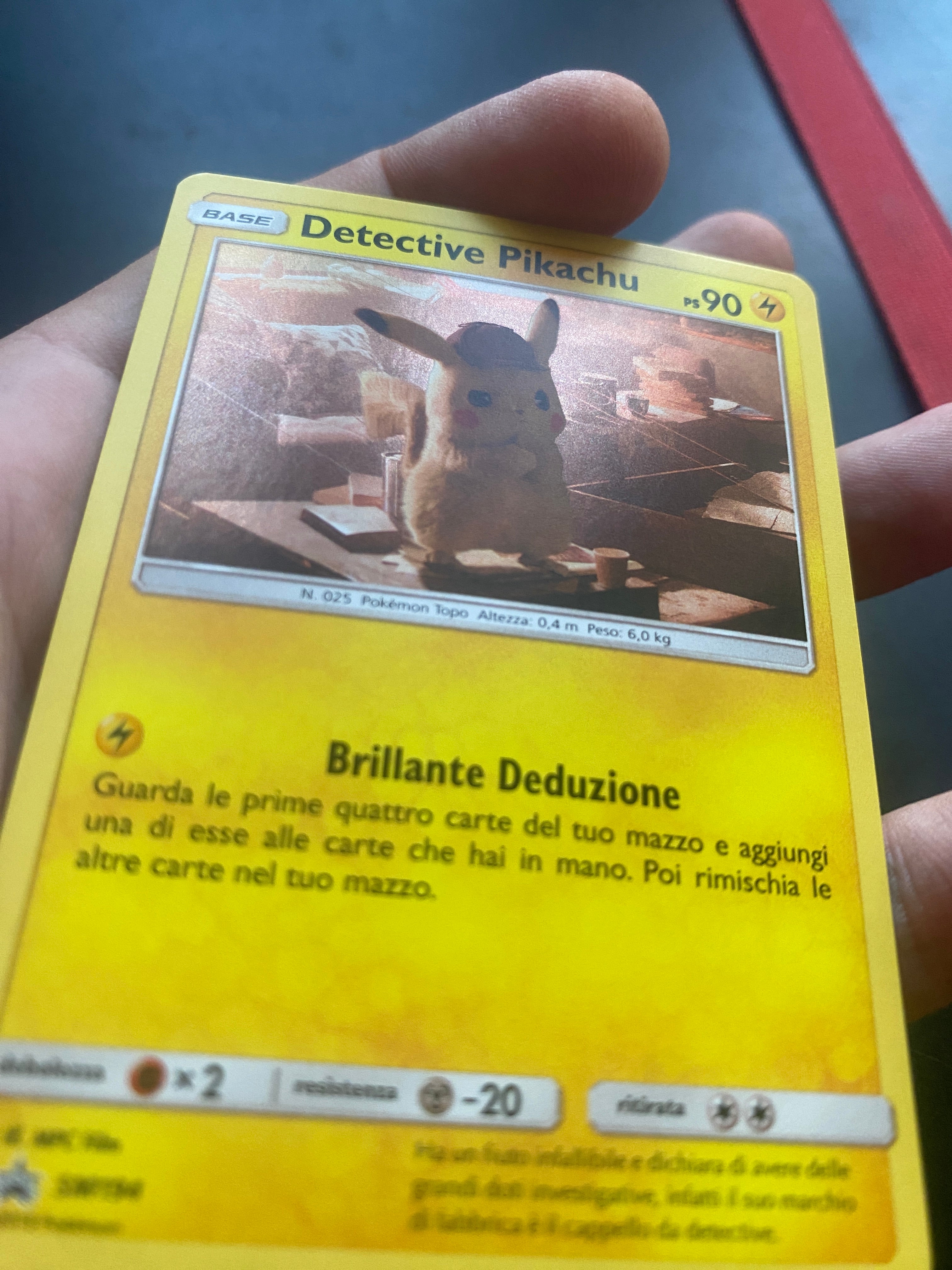 DETECTIVE PIKACHU ITA NM
