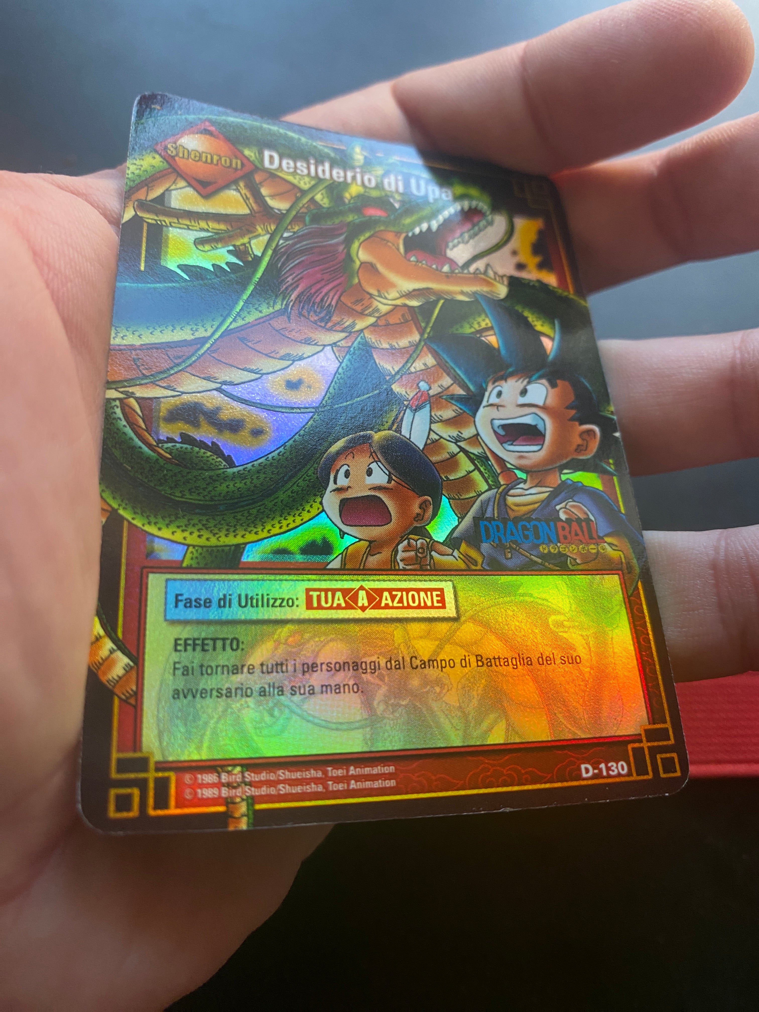 DRAGON BALL SERIE 1 DESIDERIO DI UPA ITA NM