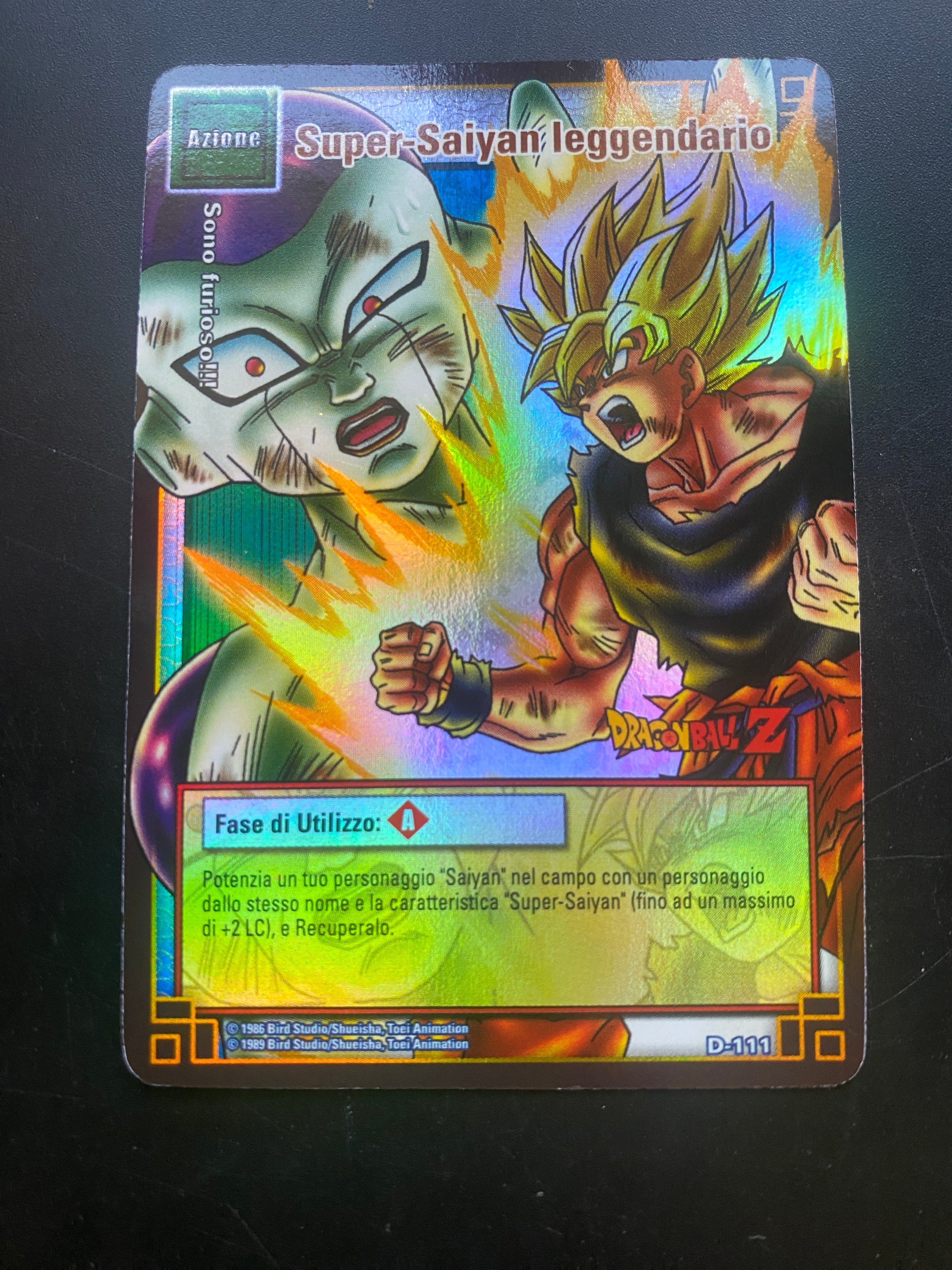 DRAGON BALL SERIE 1 SS LEGGENDARIO NM ITA
