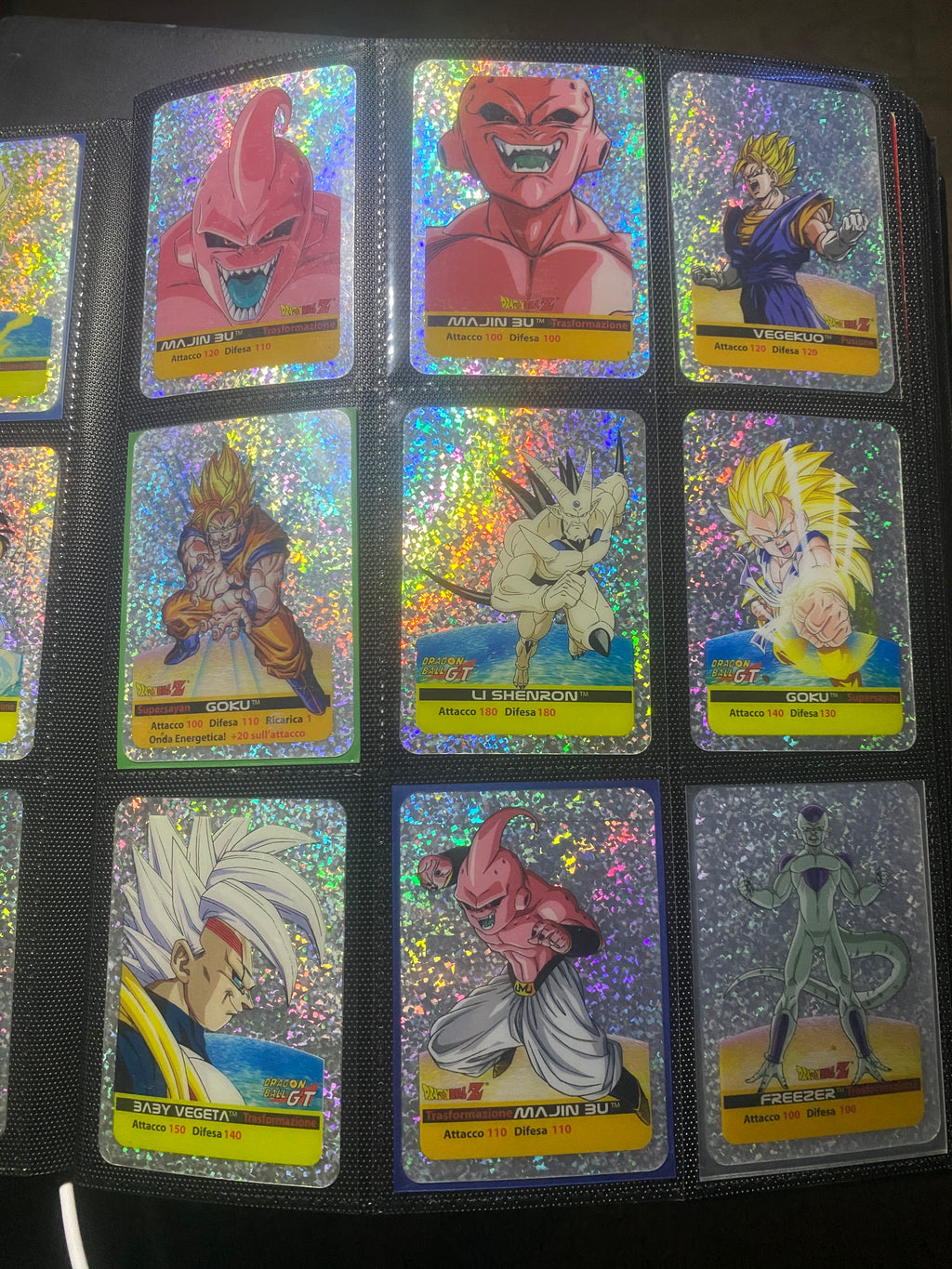 LOTTO LAMINCARD DRAGON BALL NM