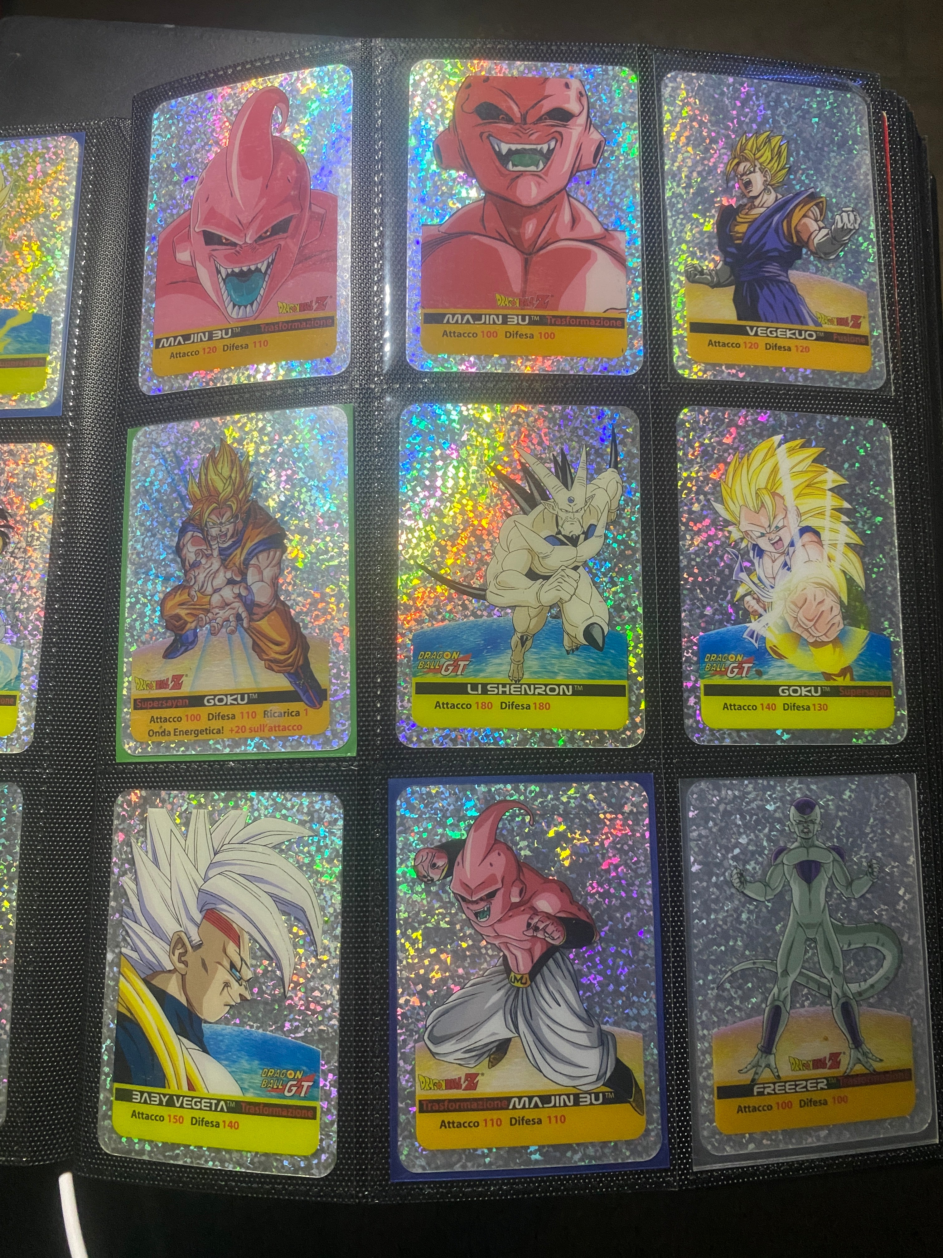 LOTTO LAMINCARD DRAGON BALL NM