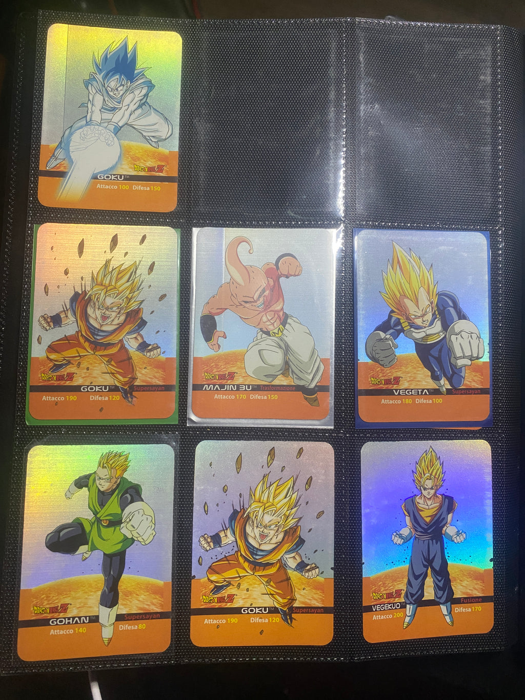 LOTTO DRAGON BALL SERIE Z NM ITA
