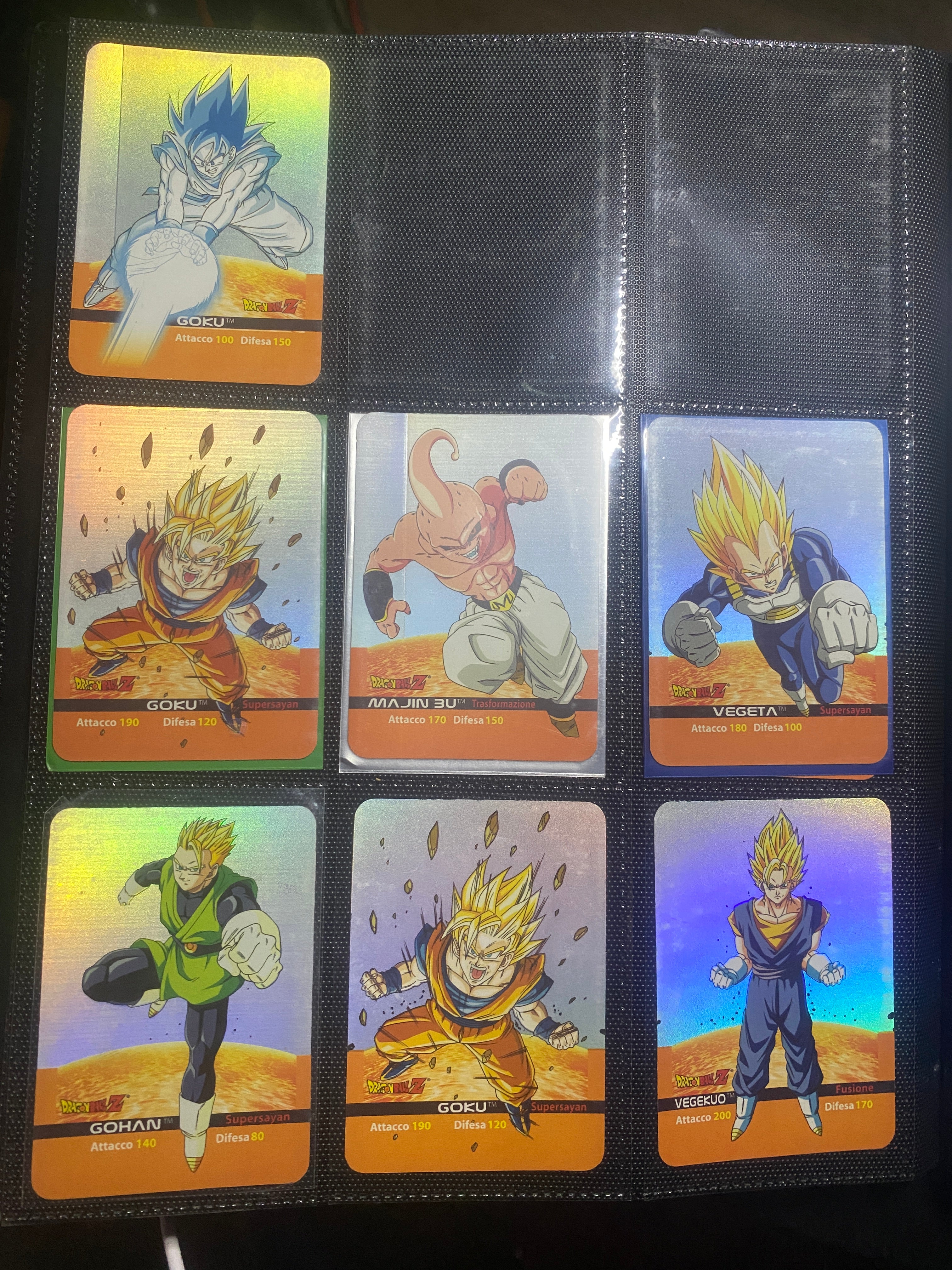 LOTTO DRAGON BALL SERIE Z NM ITA